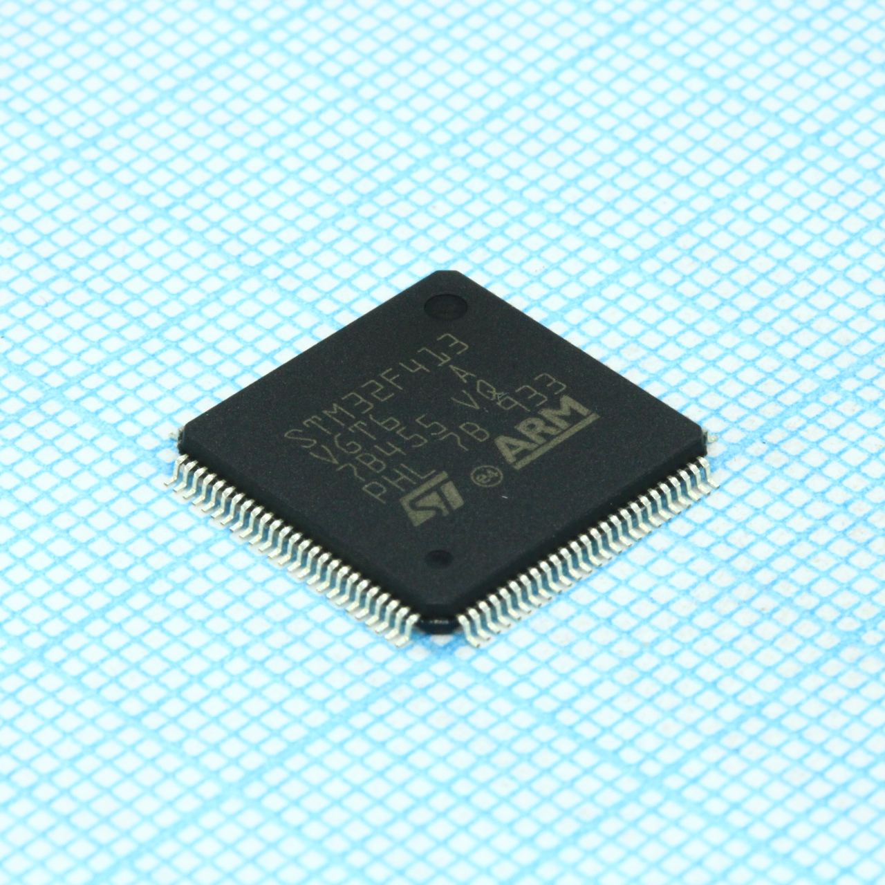 Фото STM32F413VGT6 ST Microelectronics — STM32F413VGT6 — Микроконтроллеры STM — ST Microelectronics