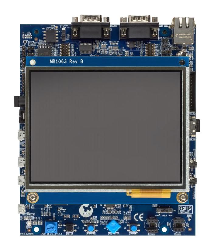 Фото STM32H743I-EVAL2 ST Microelectronics — STM32H743I-EVAL2 — Оценочные и отладочные платы — ST Microelectronics