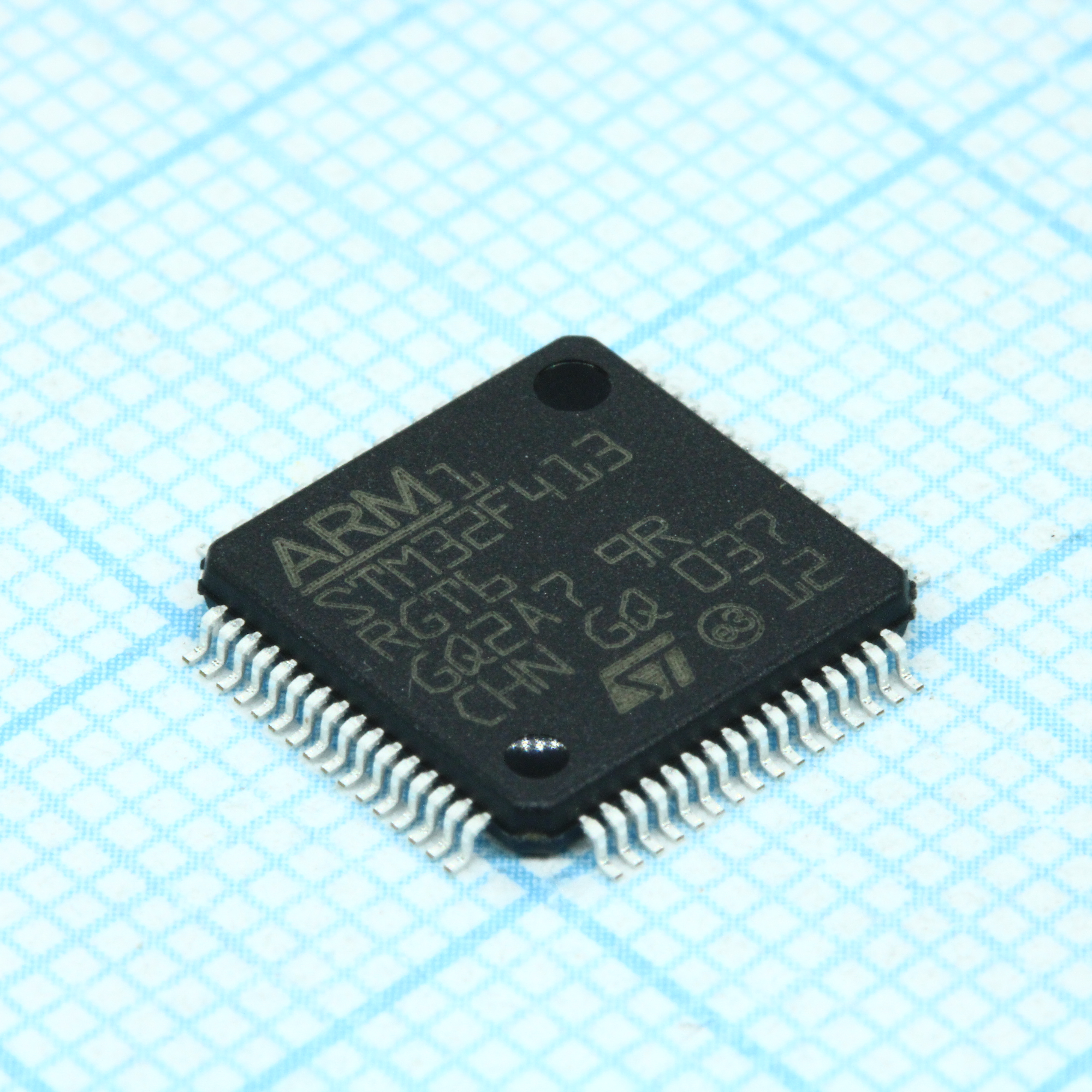 Фото STM32F413RGT6 ST Microelectronics — STM32F413RGT6 — Микроконтроллеры STM — ST Microelectronics