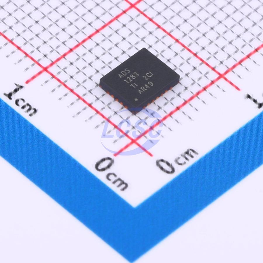 Фото ADS1283IRHFR Texas Instruments — ADS1283IRHFR — Аналого-Цифровые Преобразователи (АЦП) — Texas Instruments