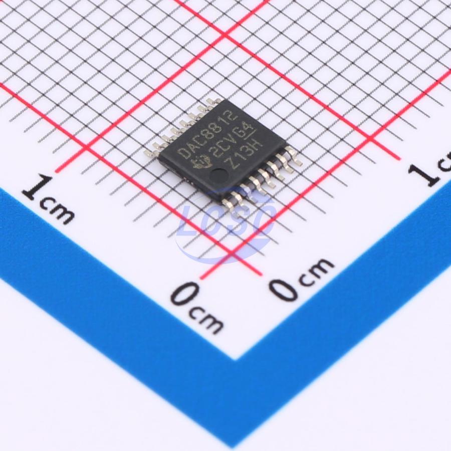 Фото DAC8812ICPWR Texas Instruments — DAC8812ICPWR — Цифро-Аналоговые Преобразователи (ЦАП) — Texas Instruments