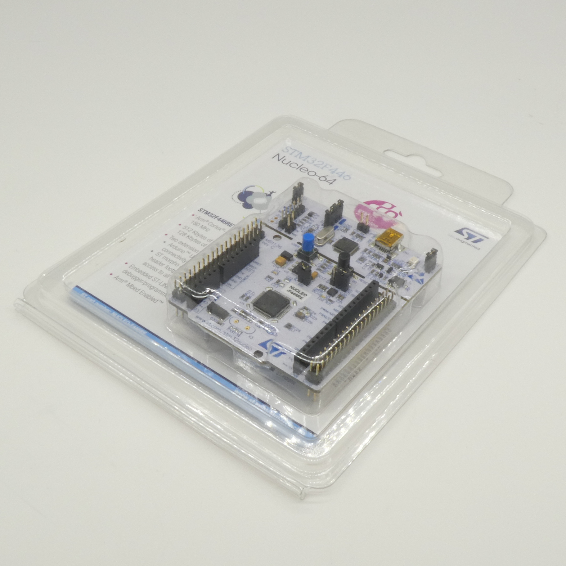 Фото NUCLEO-F446RE ST Microelectronics — NUCLEO-F446RE — Оценочные и отладочные платы — ST Microelectronics