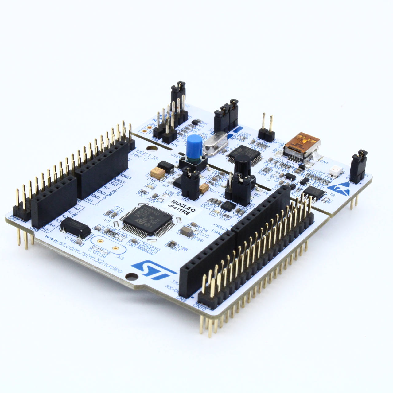 Фото NUCLEO-F411RE ST Microelectronics — NUCLEO-F411RE — Оценочные и отладочные платы — ST Microelectronics