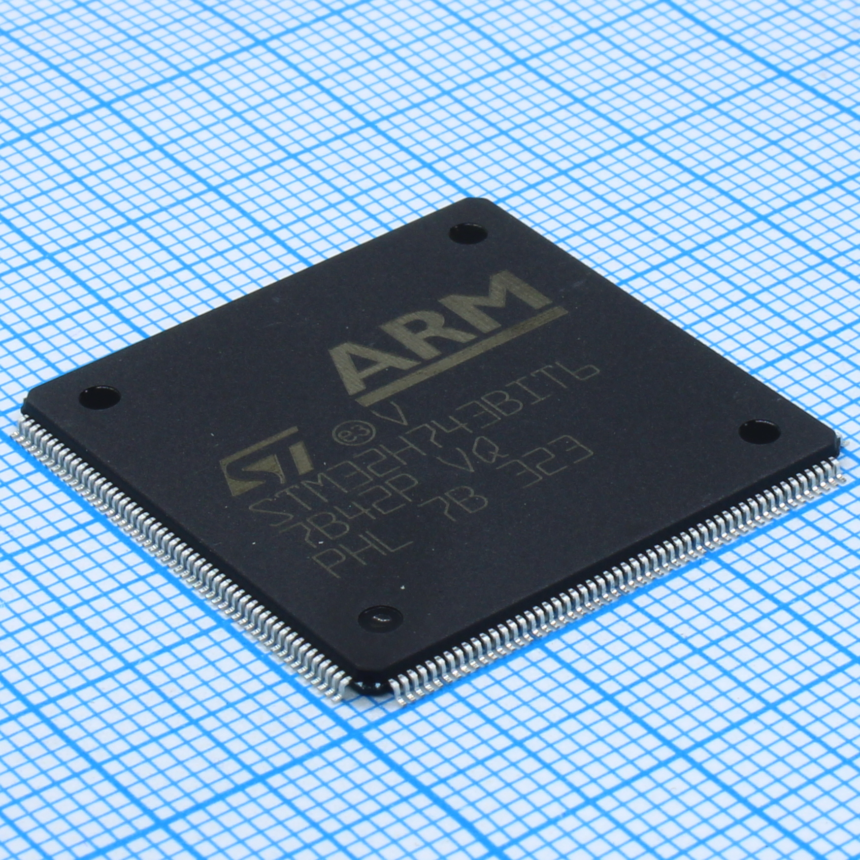 Фото STM32H743BIT6 ST Microelectronics — STM32H743BIT6 — Микроконтроллеры STM — ST Microelectronics