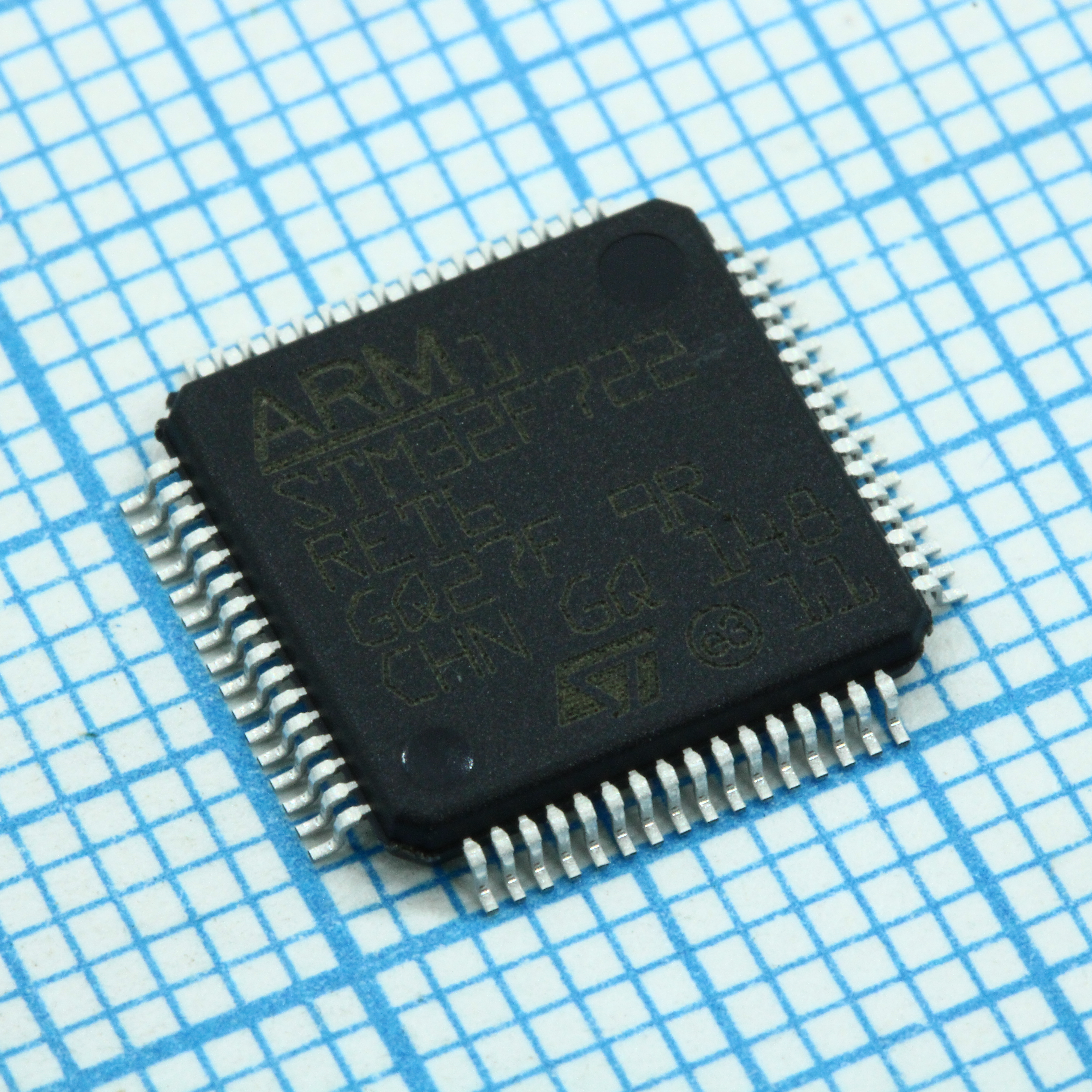 Фото STM32F722RET6 ST Microelectronics — STM32F722RET6 — Микроконтроллеры STM — ST Microelectronics
