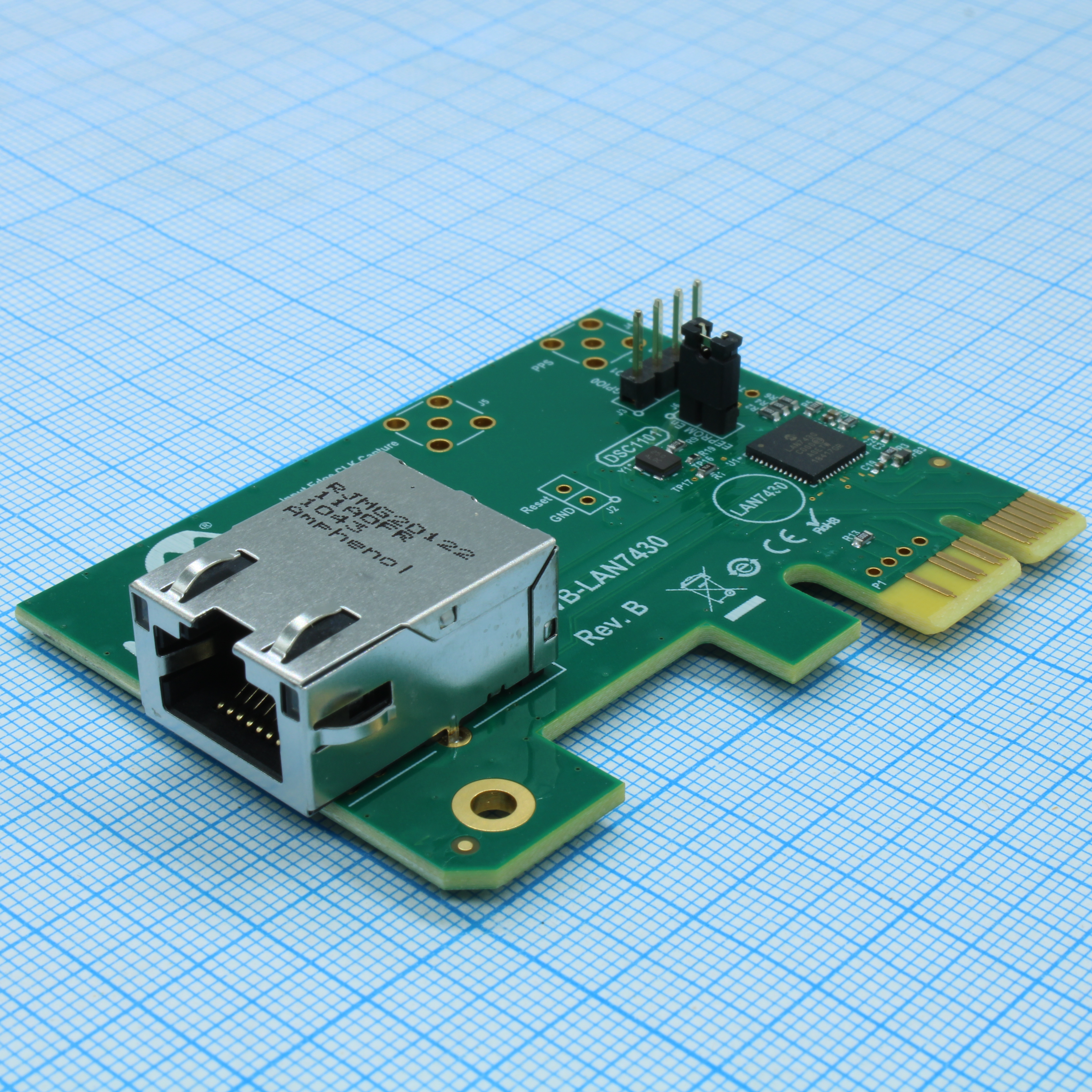 Фото EVB-LAN7430 Microchip Technology Inc. — EVB-LAN7430 — Оценочные и отладочные платы — Microchip Technology Inc.