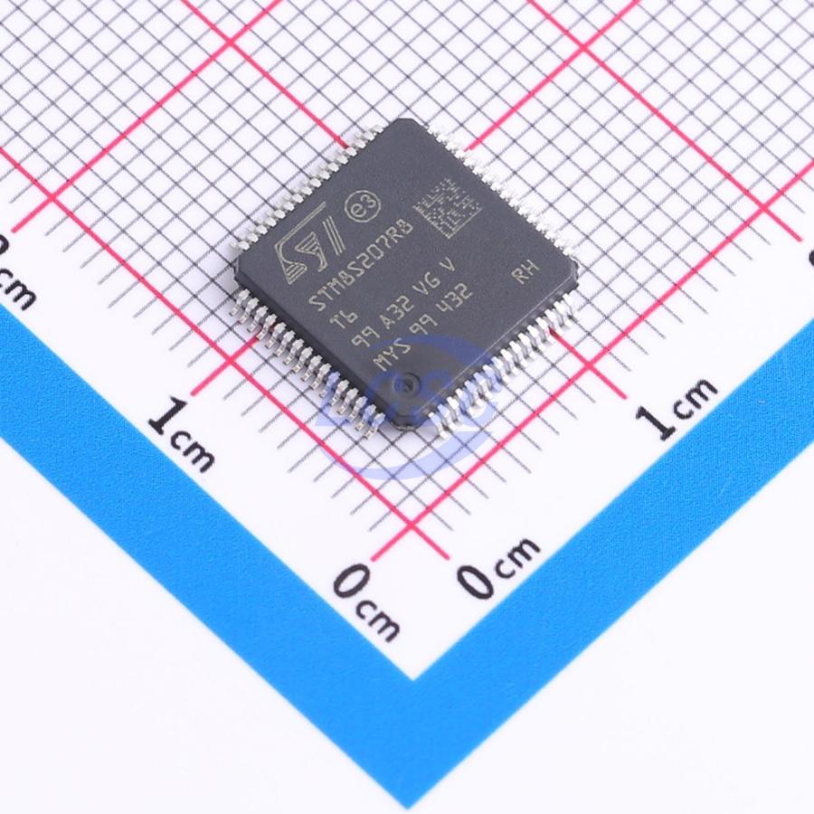 Фото STM8S207R8T6TR ST Microelectronics — STM8S207R8T6TR — Микроконтроллеры STM — ST Microelectronics