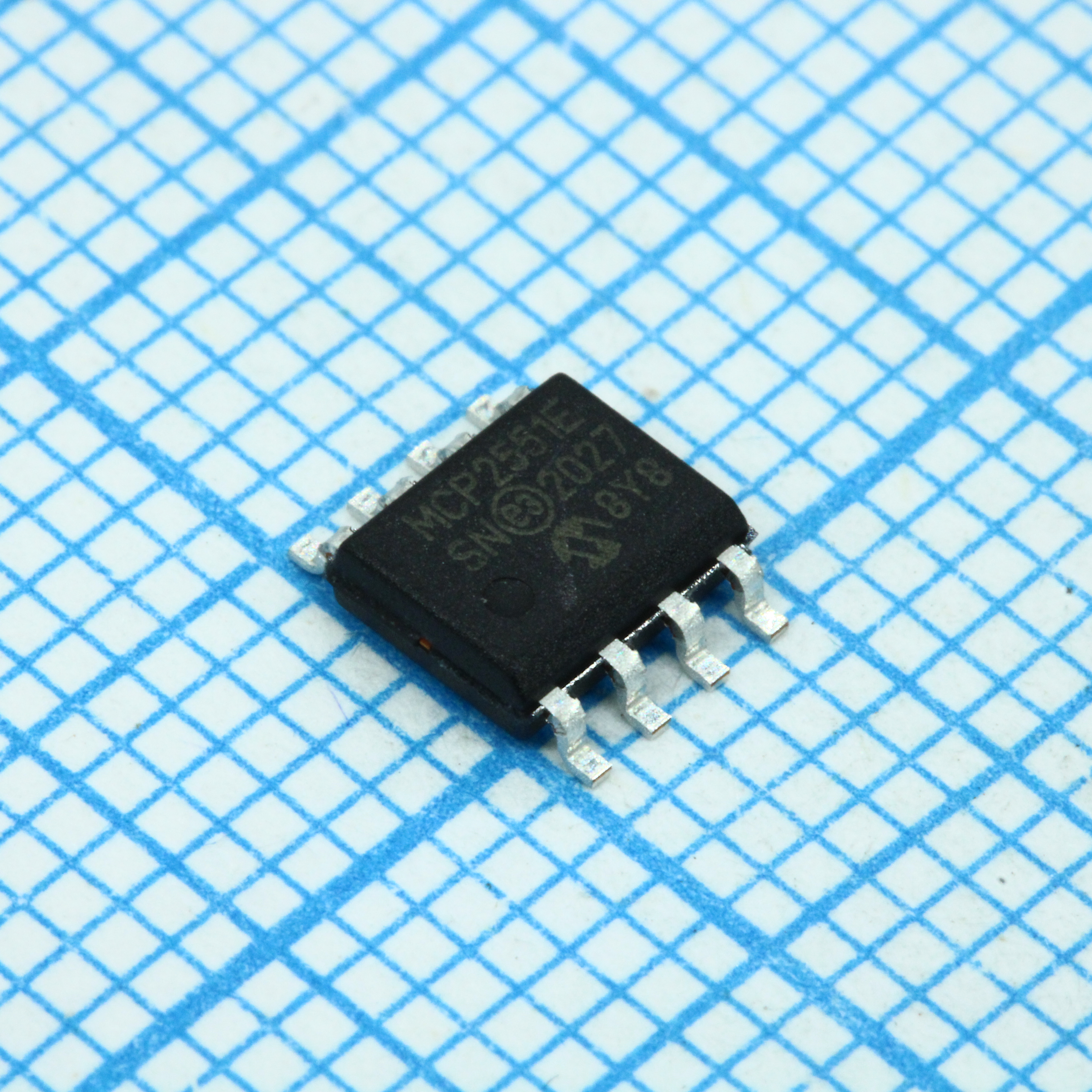 Фото MCP2551T-E/SN Microchip Technology Inc. — MCP2551T-E/SN — CAN, LIN интерфейсы — Microchip Technology Inc.
