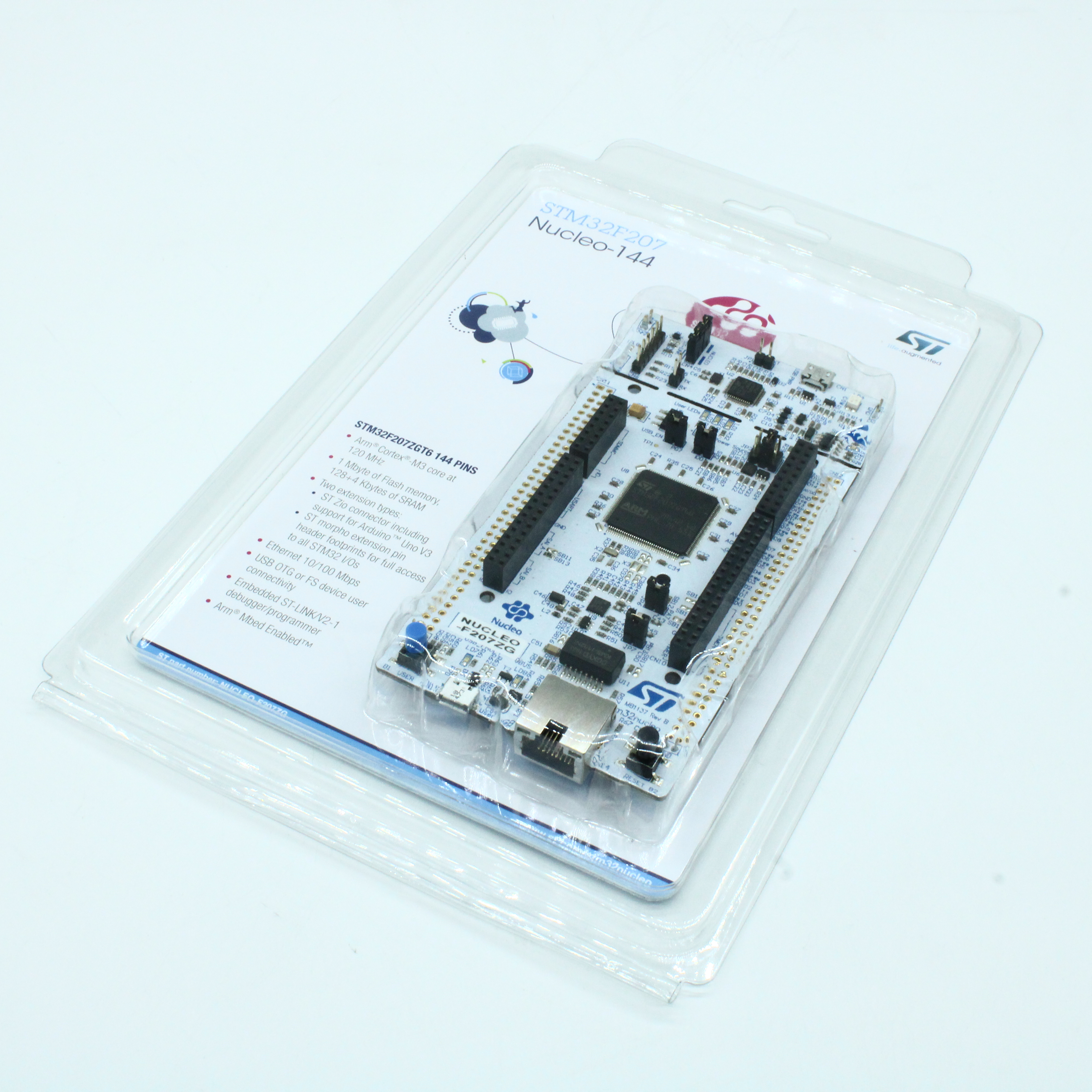Фото NUCLEO-F207ZG ST Microelectronics — NUCLEO-F207ZG — Оценочные и отладочные платы — ST Microelectronics