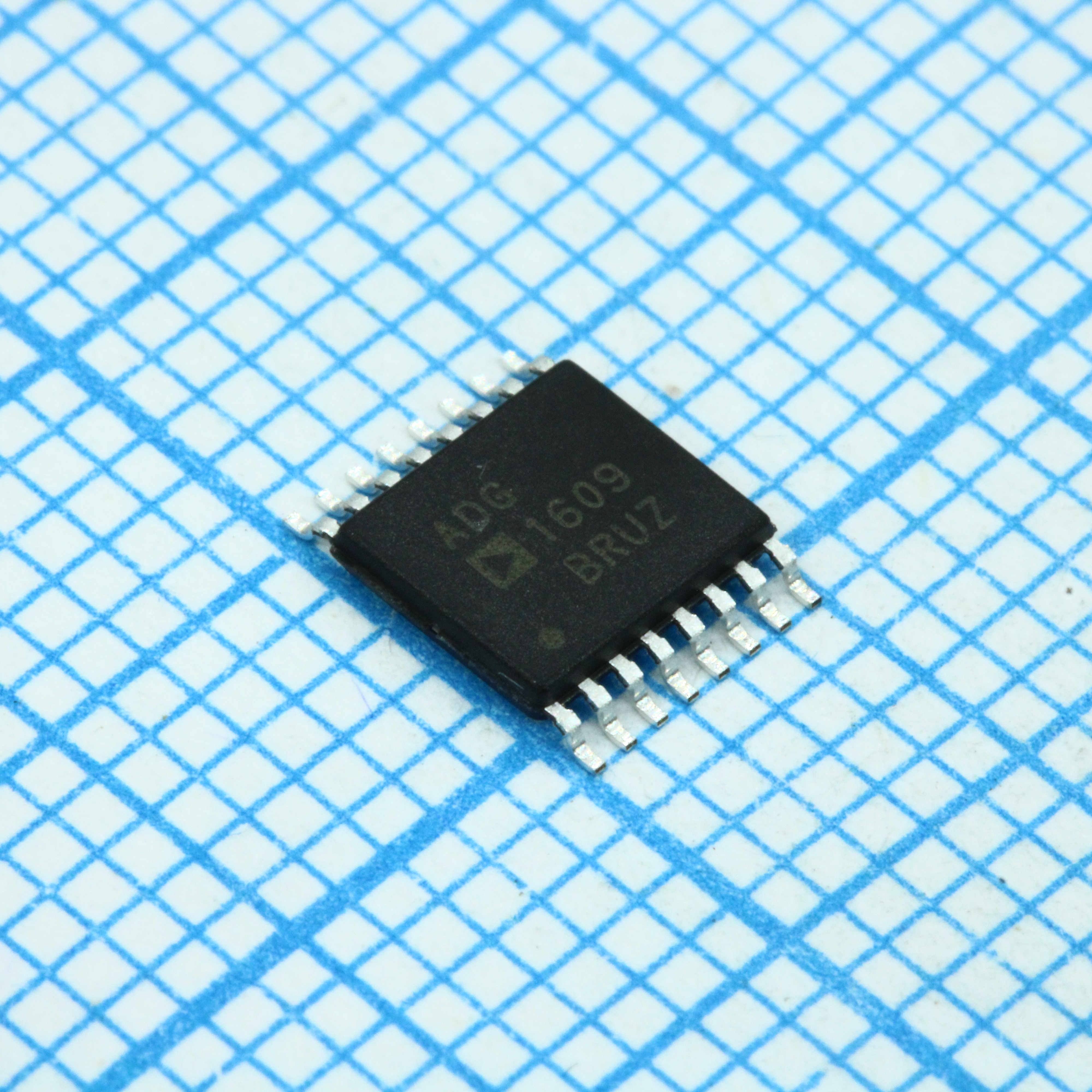 Фото ADG1609BRUZ-REEL7 Analog Devices, Inc. — ADG1609BRUZ-REEL7 — Аналоговые мультиплексоры — Analog Devices, Inc.