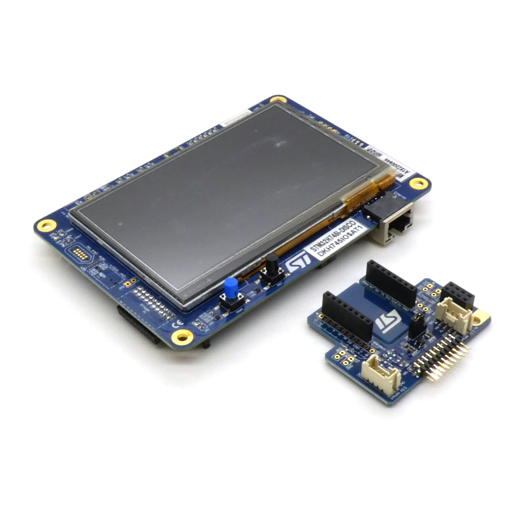 Фото STM32H745I-DISCO ST Microelectronics — STM32H745I-DISCO — Оценочные и отладочные платы — ST Microelectronics