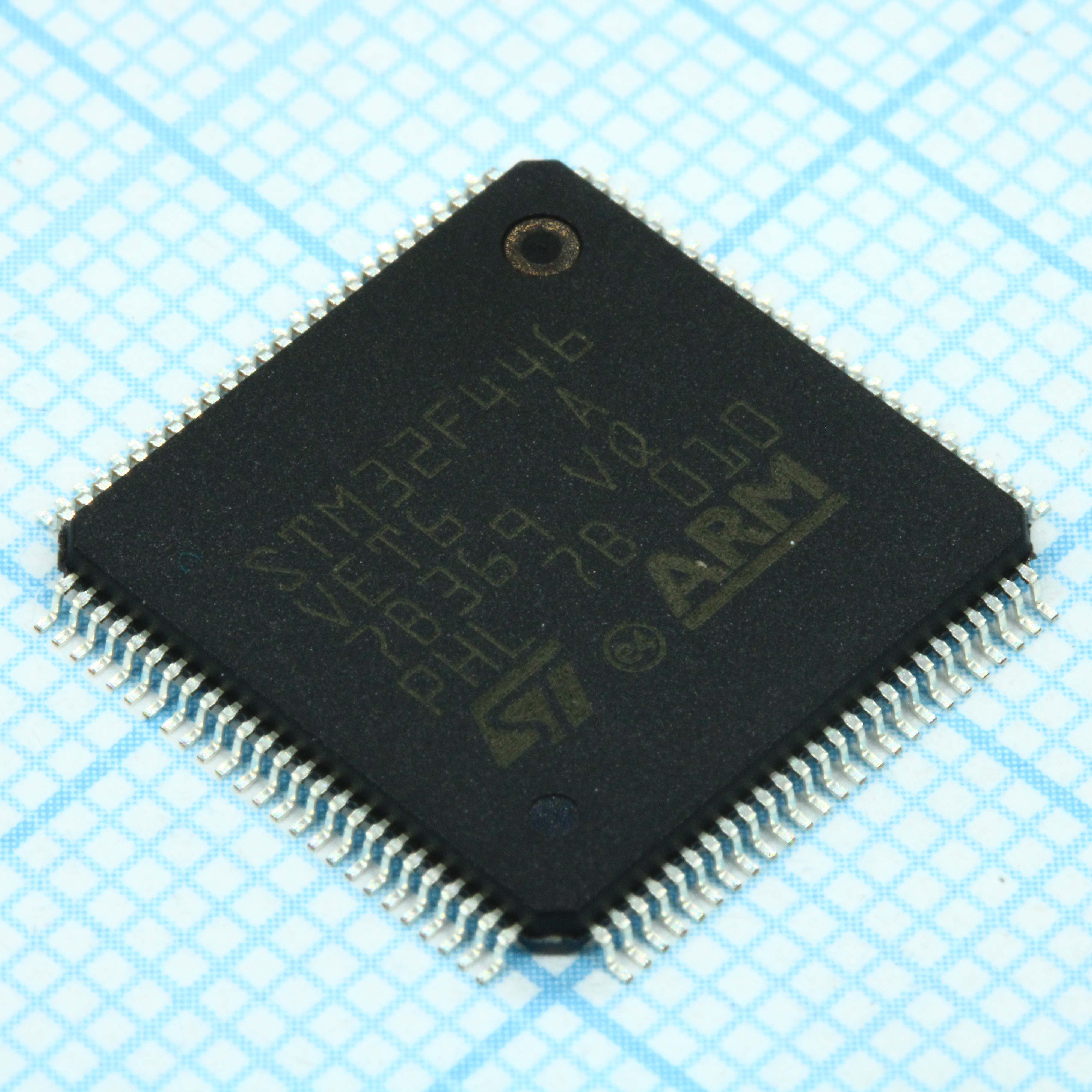 Фото STM32F446VET6 ST Microelectronics — STM32F446VET6 — Микроконтроллеры STM — ST Microelectronics