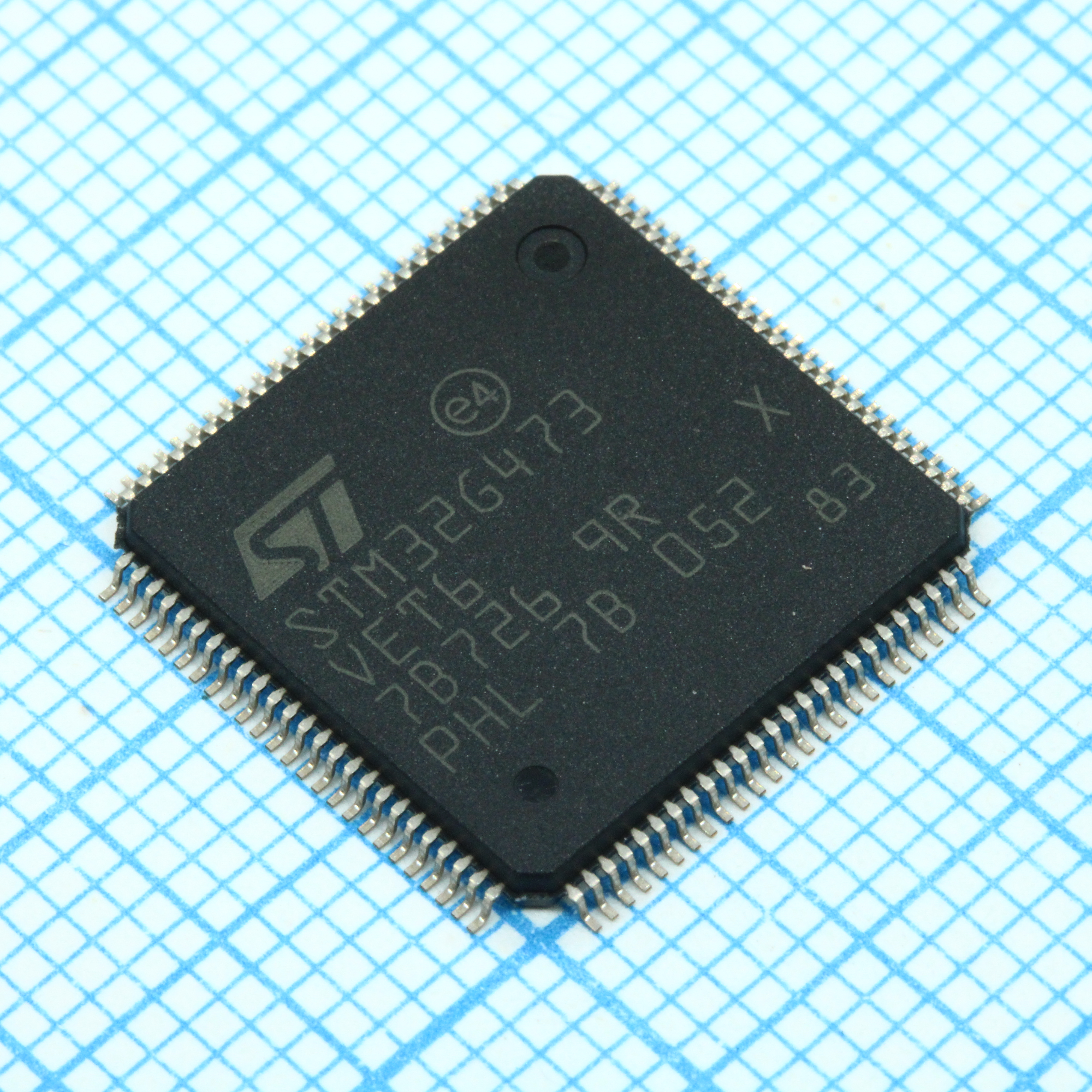 Фото STM32G473VET6 ST Microelectronics — STM32G473VET6 — Микроконтроллеры STM — ST Microelectronics