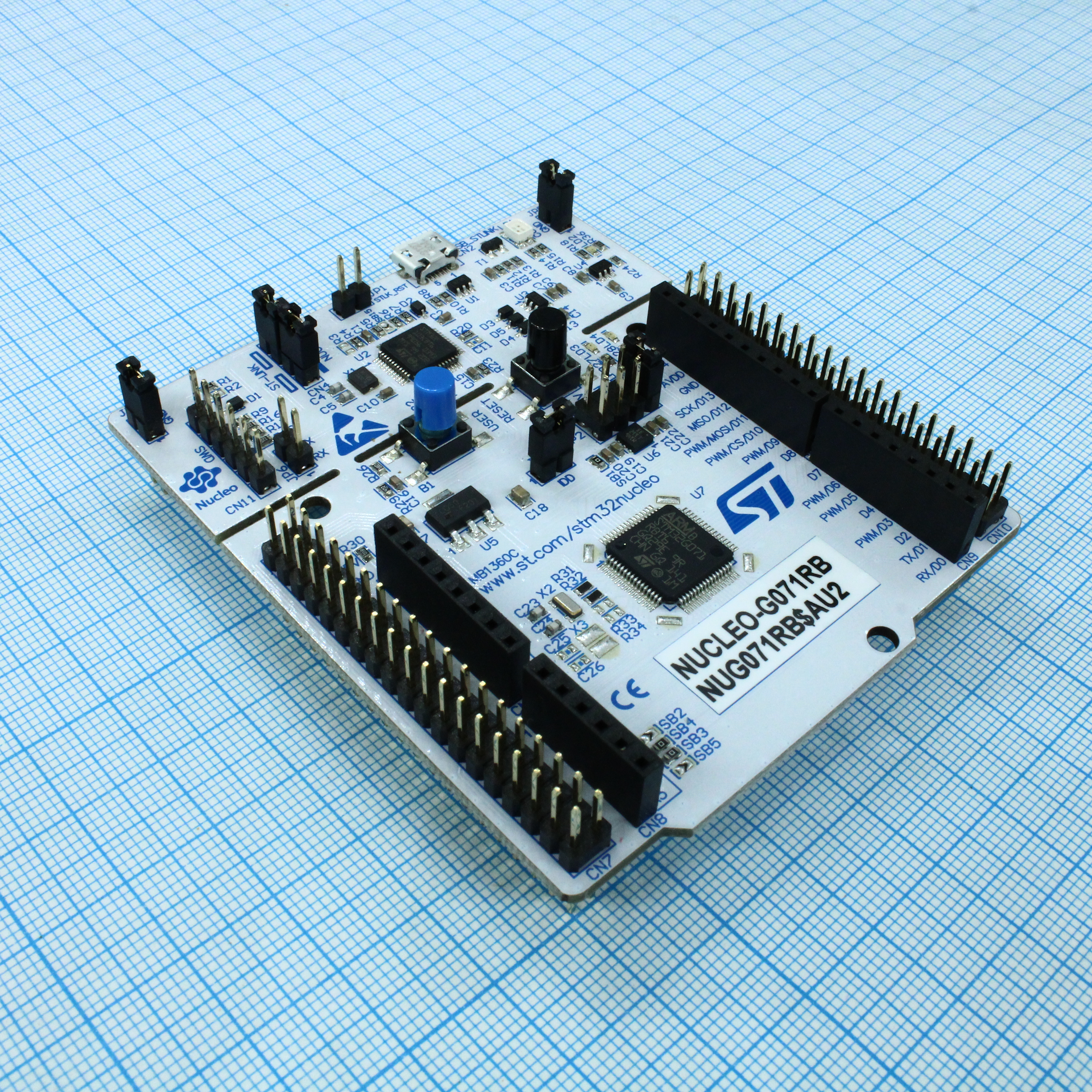 Фото NUCLEO-G071RB ST Microelectronics — NUCLEO-G071RB — Оценочные и отладочные платы — ST Microelectronics