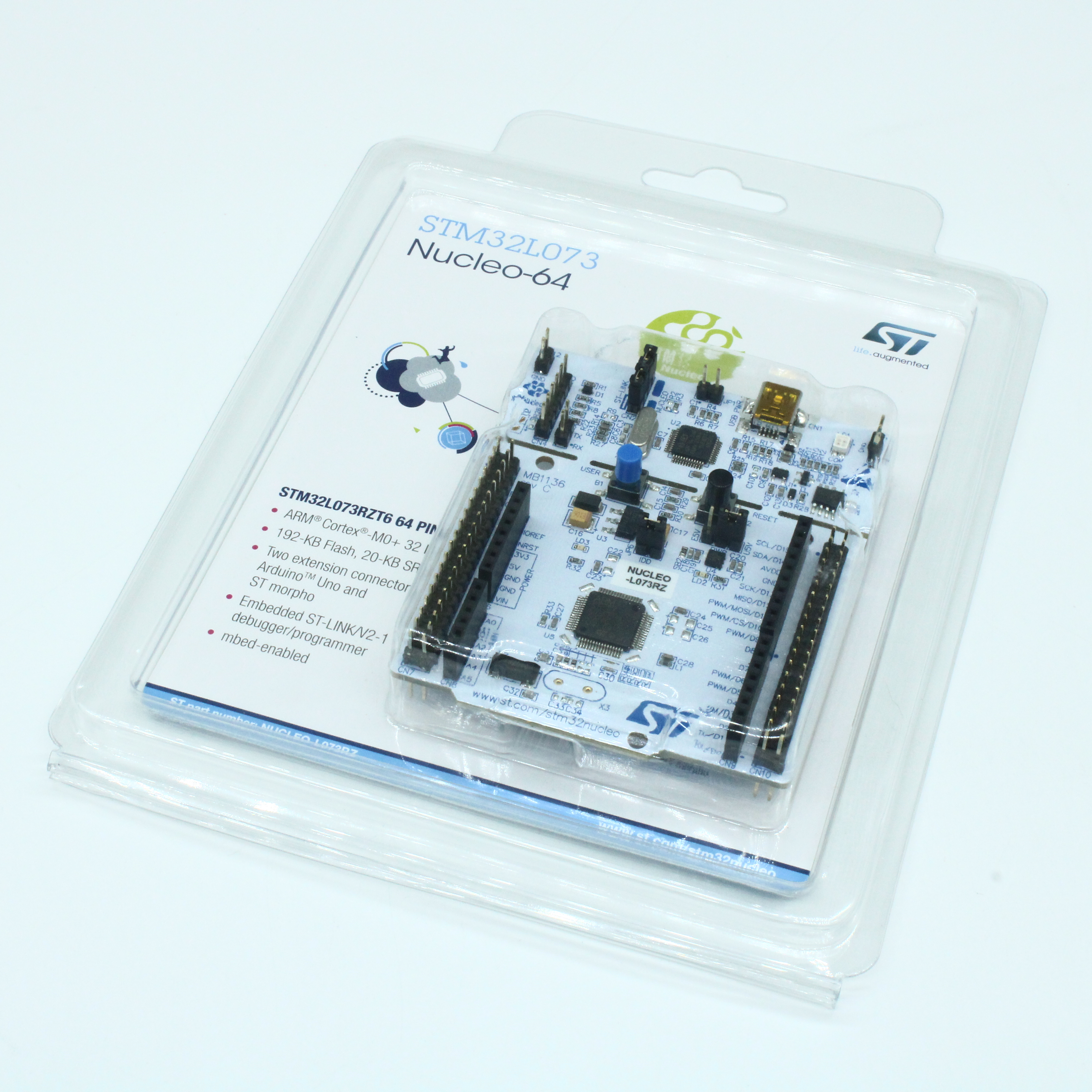 Фото NUCLEO-L073RZ ST Microelectronics — NUCLEO-L073RZ — Оценочные и отладочные платы — ST Microelectronics