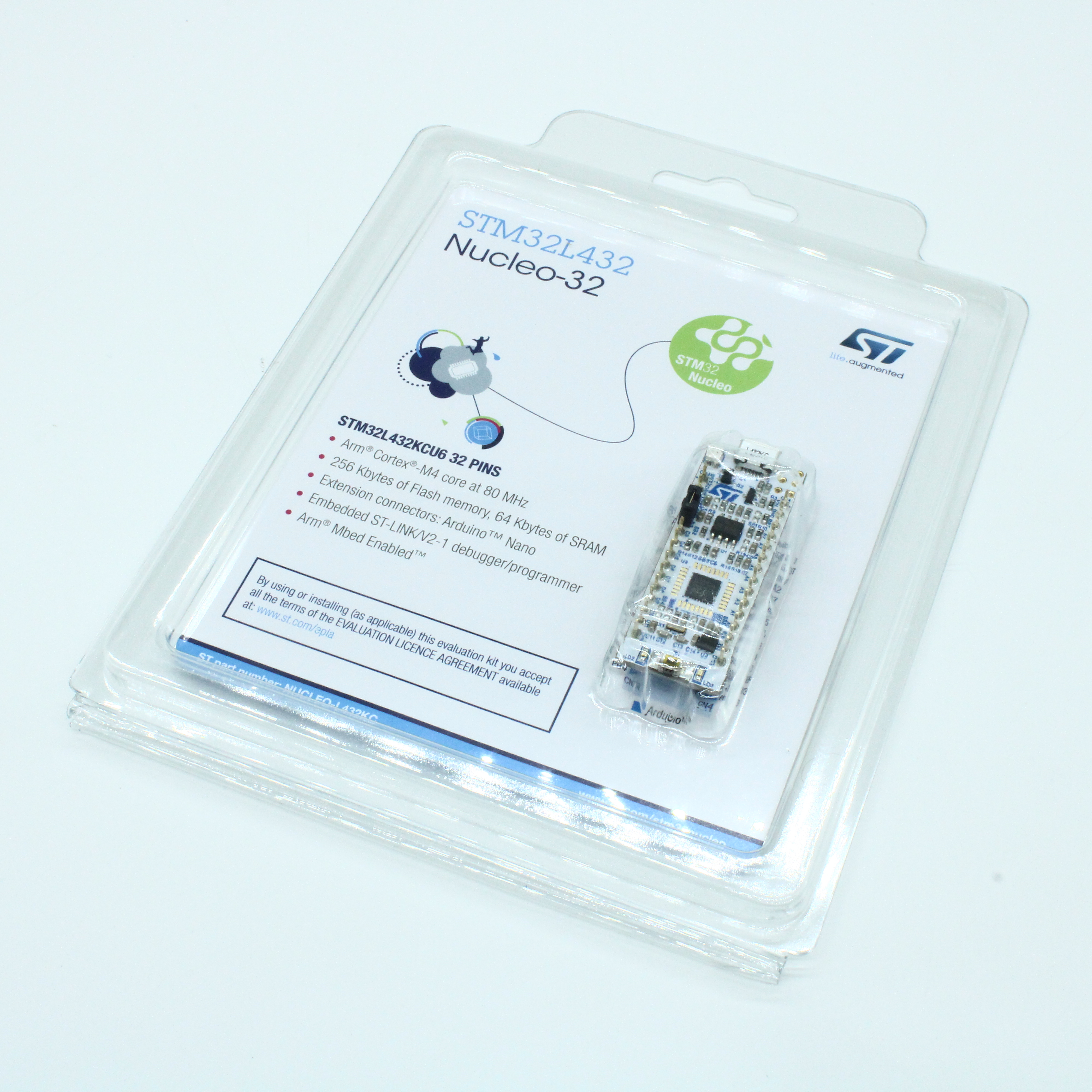 Фото NUCLEO-L432KC ST Microelectronics — NUCLEO-L432KC — Оценочные и отладочные платы — ST Microelectronics