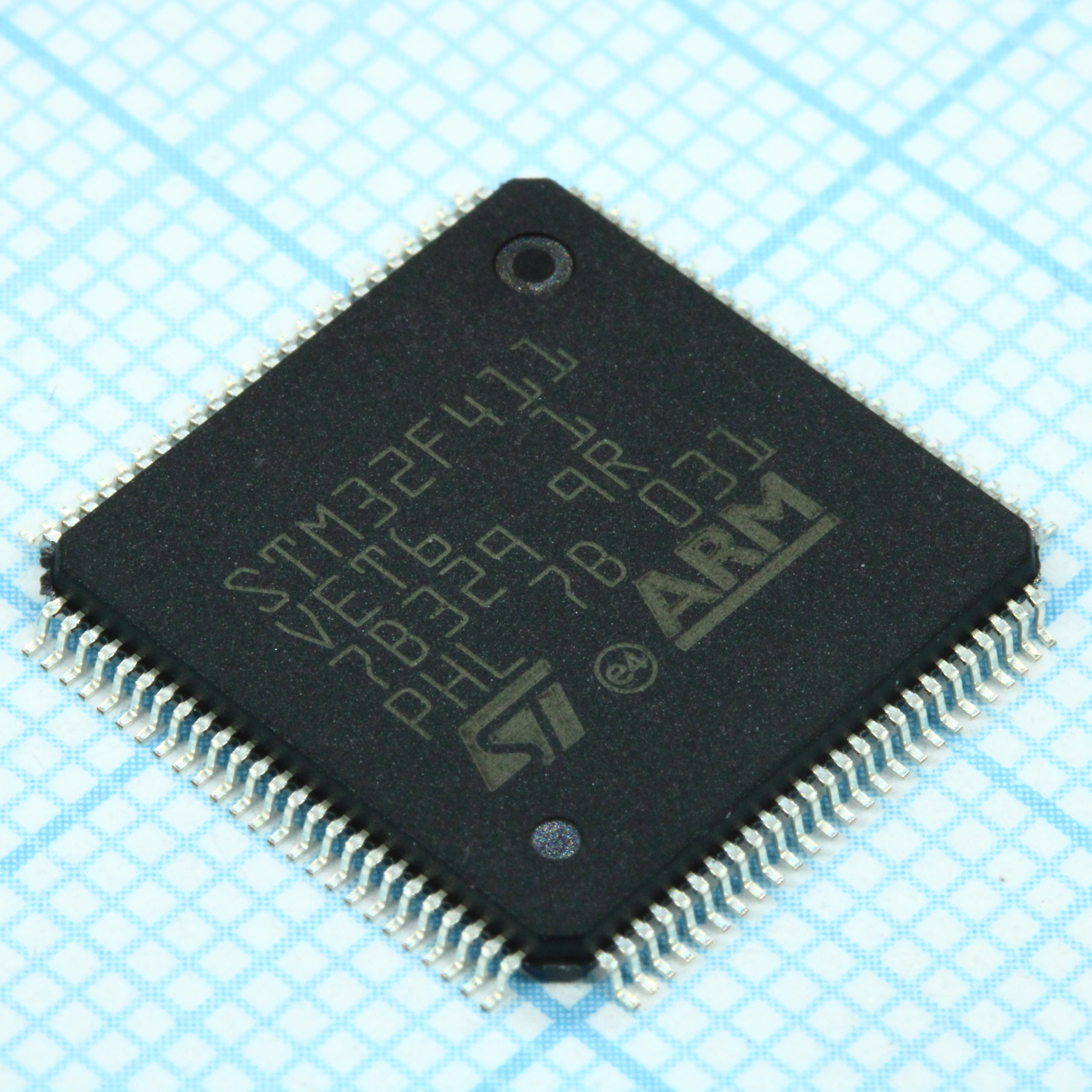 Фото STM32F411VET6 ST Microelectronics — STM32F411VET6 — Микроконтроллеры STM — ST Microelectronics