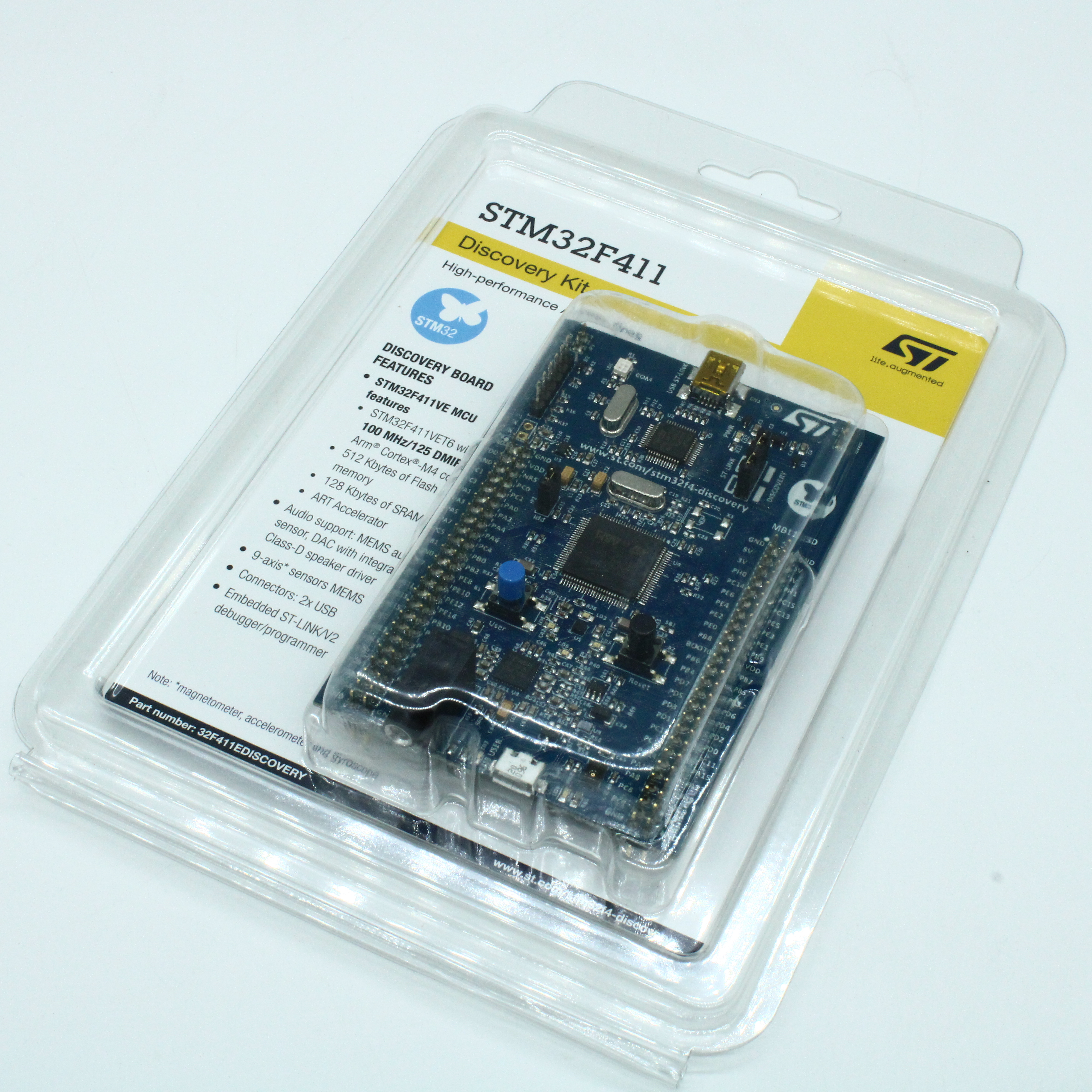 Фото STM32F411E-DISCO ST Microelectronics — STM32F411E-DISCO — Микроконтроллеры STM — ST Microelectronics