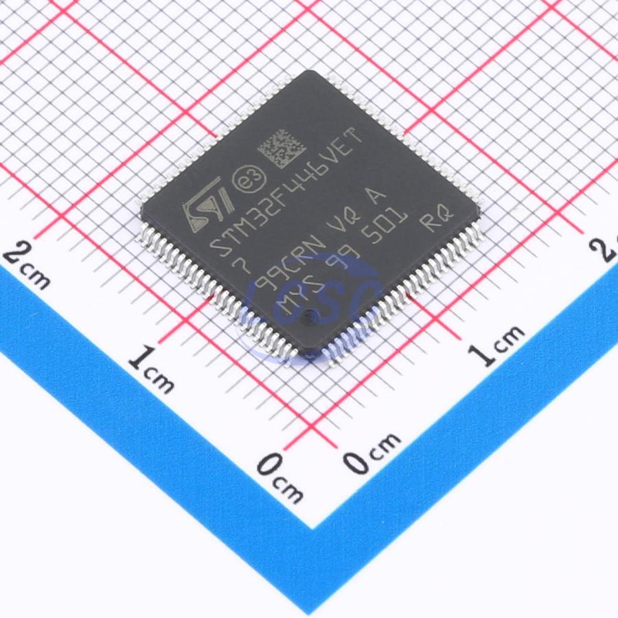 Фото STM32F446VET7 ST Microelectronics — STM32F446VET7 — Микроконтроллеры STM — ST Microelectronics