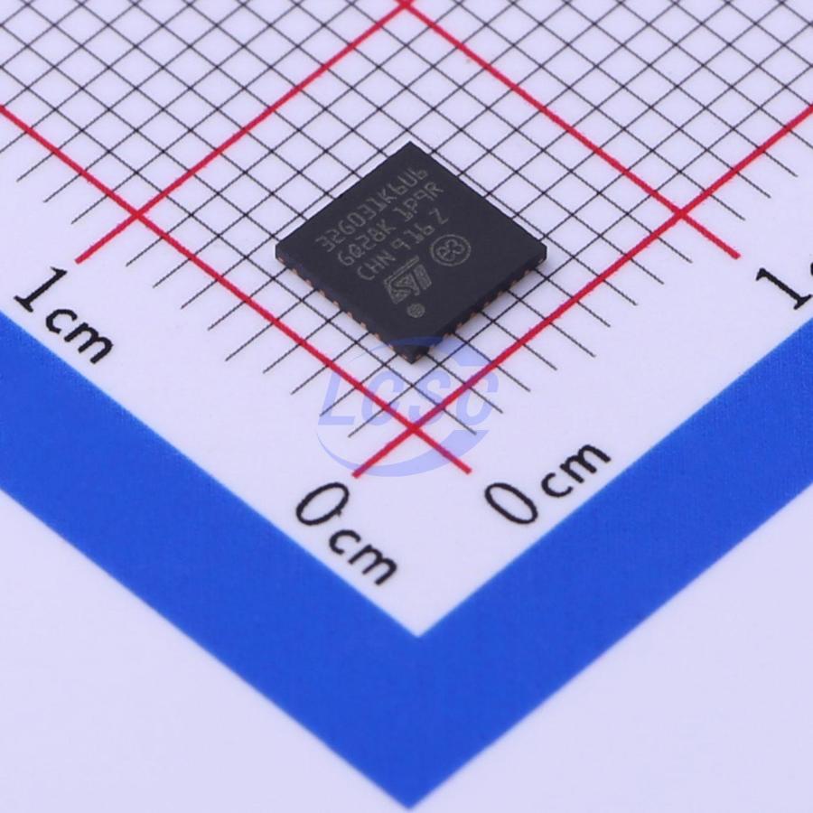 Фото STM32G031K6U6 ST Microelectronics — STM32G031K6U6 — Микроконтроллеры STM — ST Microelectronics