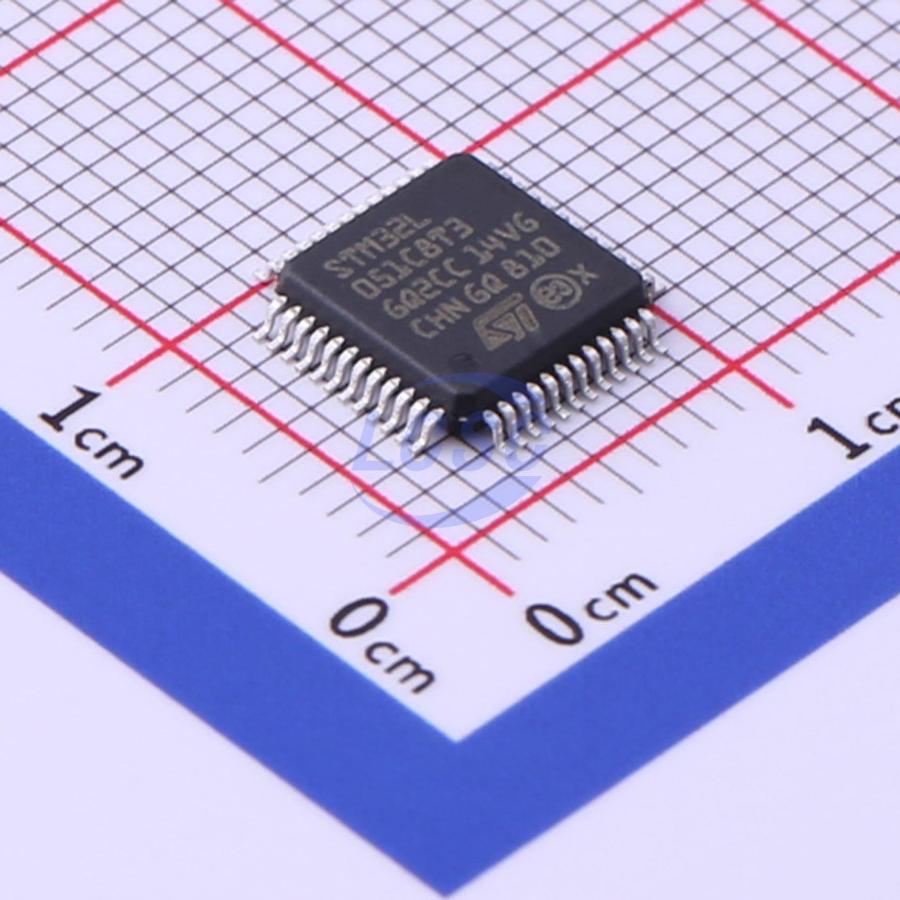 Фото STM32L051C8T3 ST Microelectronics — STM32L051C8T3 — Микроконтроллеры STM — ST Microelectronics