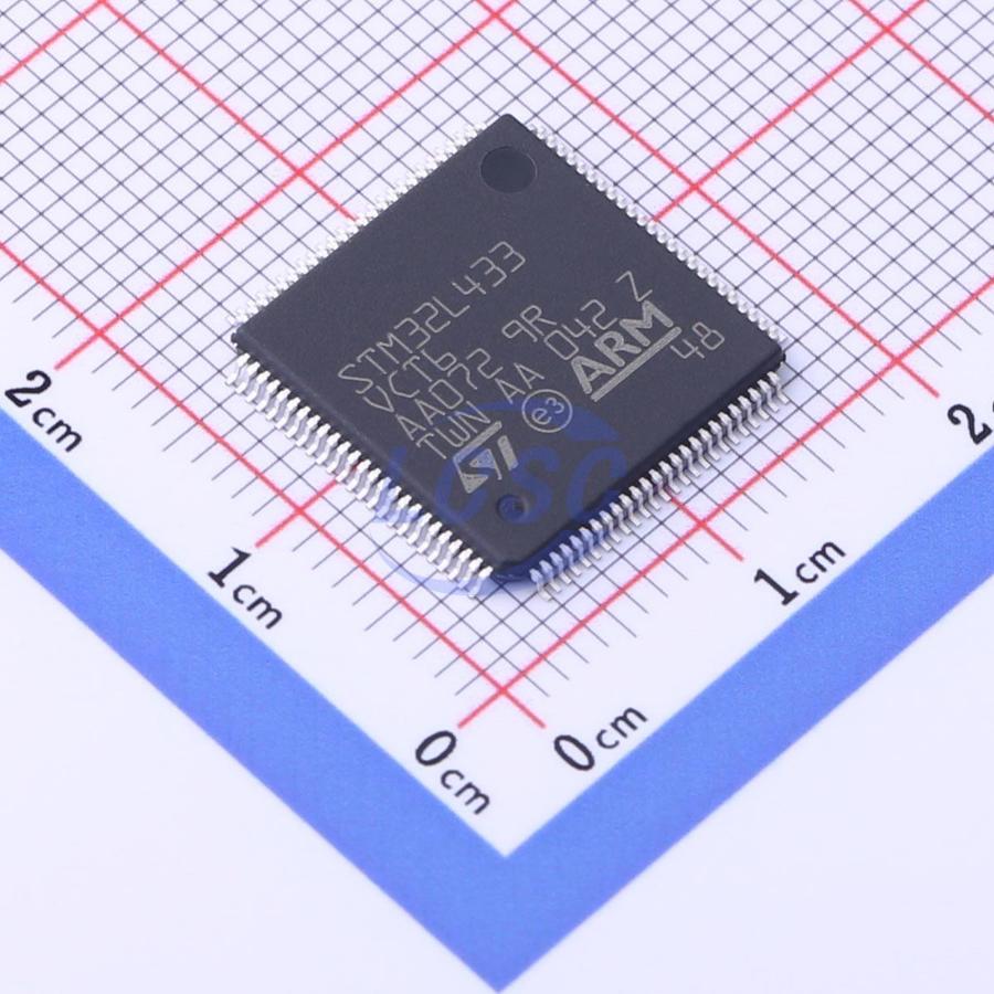 Фото STM32L433VCT6TR ST Microelectronics — STM32L433VCT6TR — Микроконтроллеры STM — ST Microelectronics