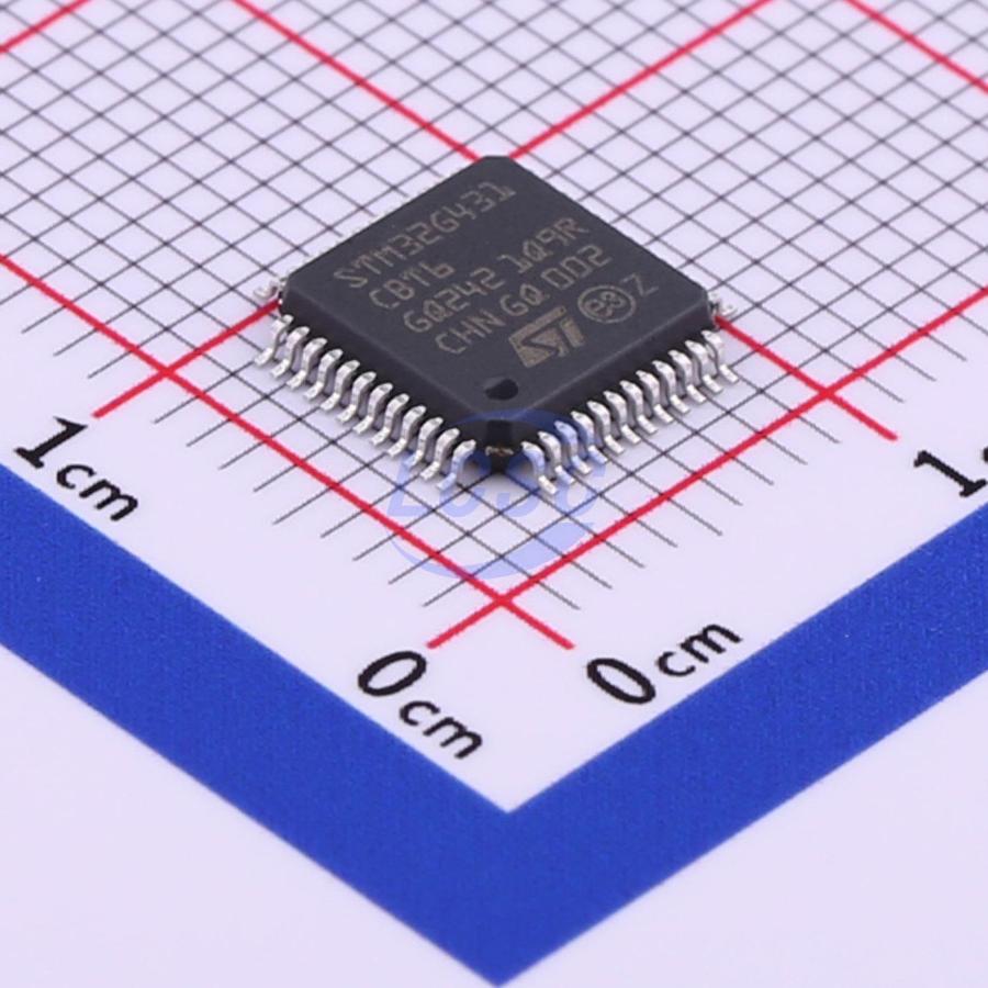 Фото STM32G431CBT6 ST Microelectronics — STM32G431CBT6 — Микроконтроллеры STM — ST Microelectronics