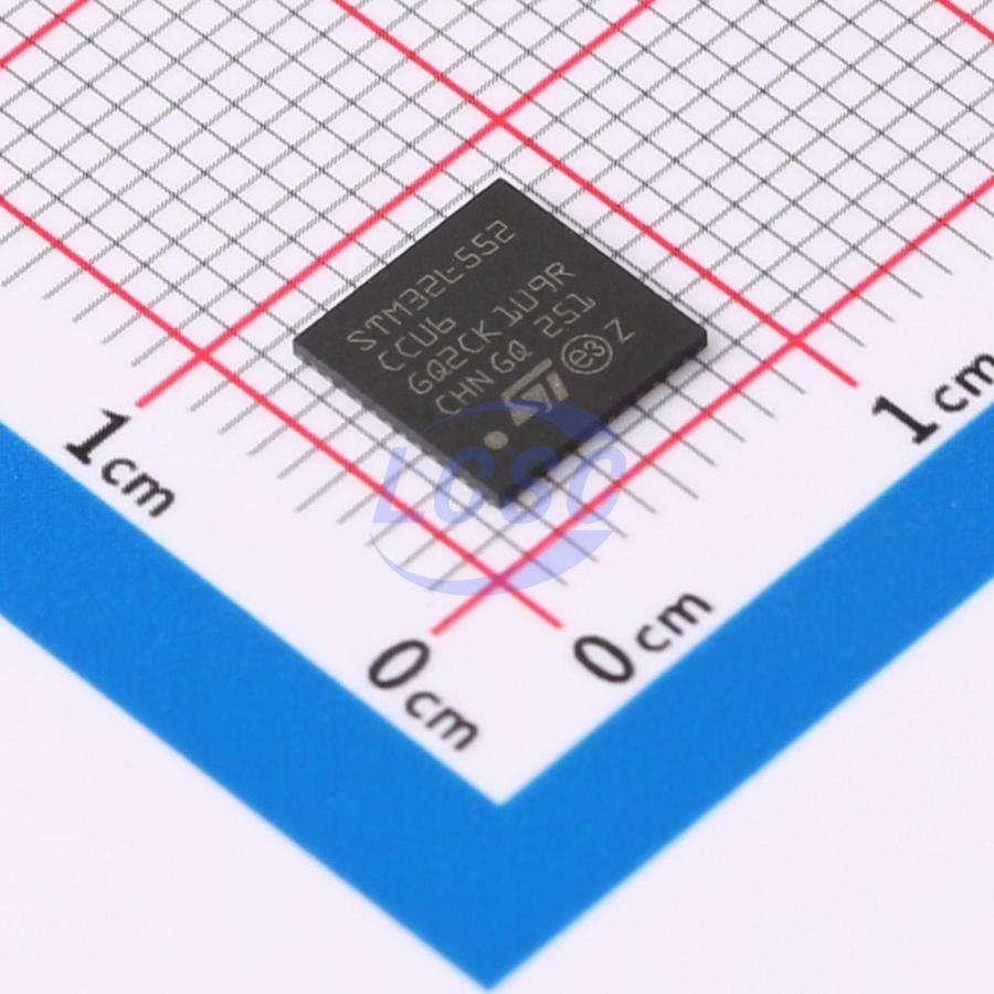 Фото STM32L552CCU6 ST Microelectronics — STM32L552CCU6 — Микроконтроллеры STM — ST Microelectronics