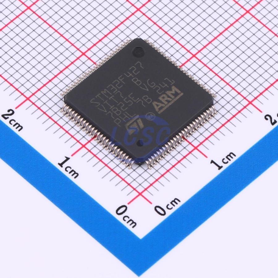 Фото STM32F427VIT7TR ST Microelectronics — STM32F427VIT7TR — Микроконтроллеры STM — ST Microelectronics
