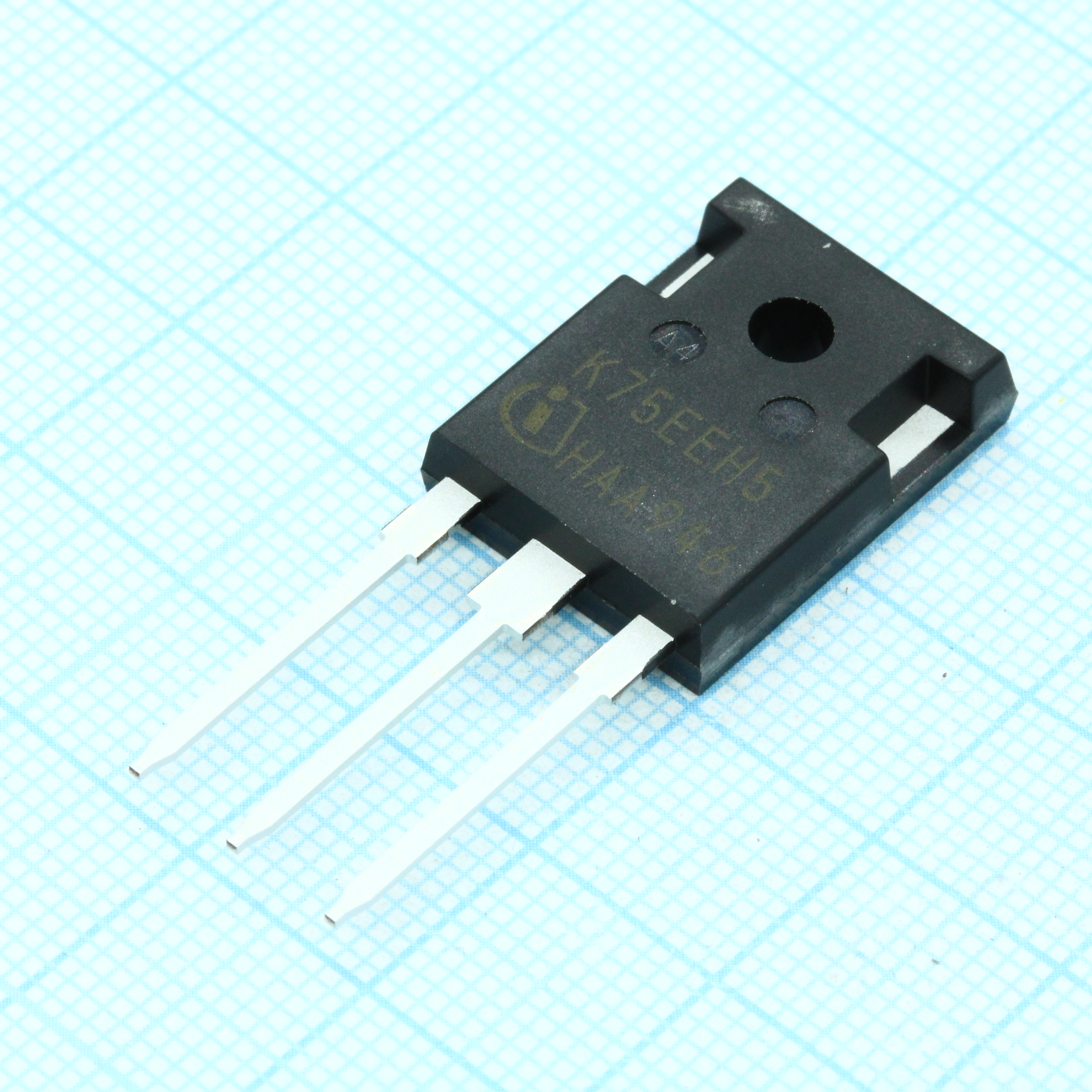 Фото IKW75N65EH5XKSA1 Infineon Technologies — IKW75N65EH5XKSA1 — Одиночные IGBT транзисторы — Infineon Technologies