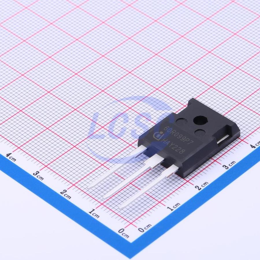 Фото IPW60R099P7XKSA1 Infineon Technologies — IPW60R099P7XKSA1 — Одиночные MOSFET транзисторы — Infineon Technologies