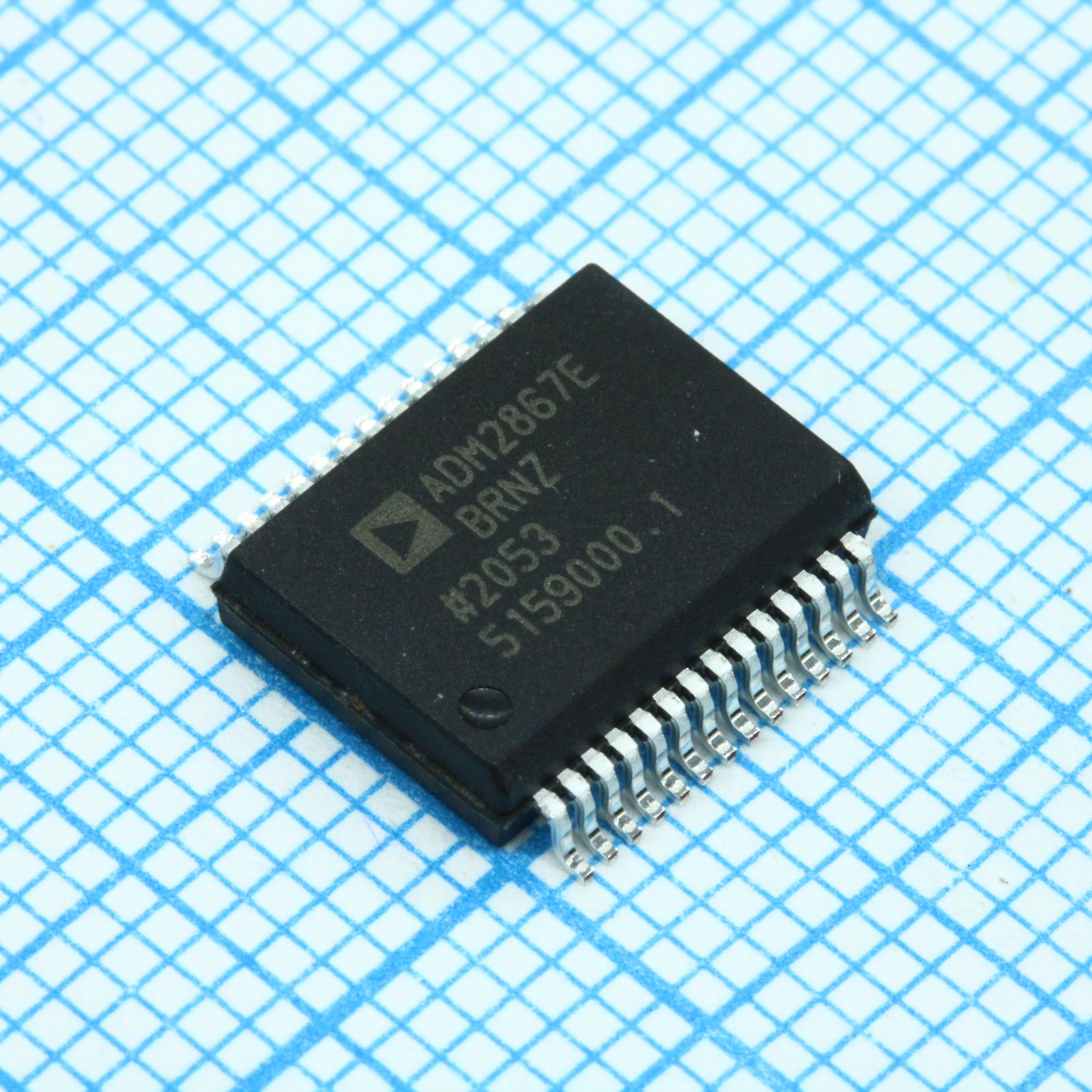 Фото ADM2867EBRNZ Analog Devices, Inc. — ADM2867EBRNZ — Драйверы, трансиверы RS-232/422/485 — Analog Devices, Inc.