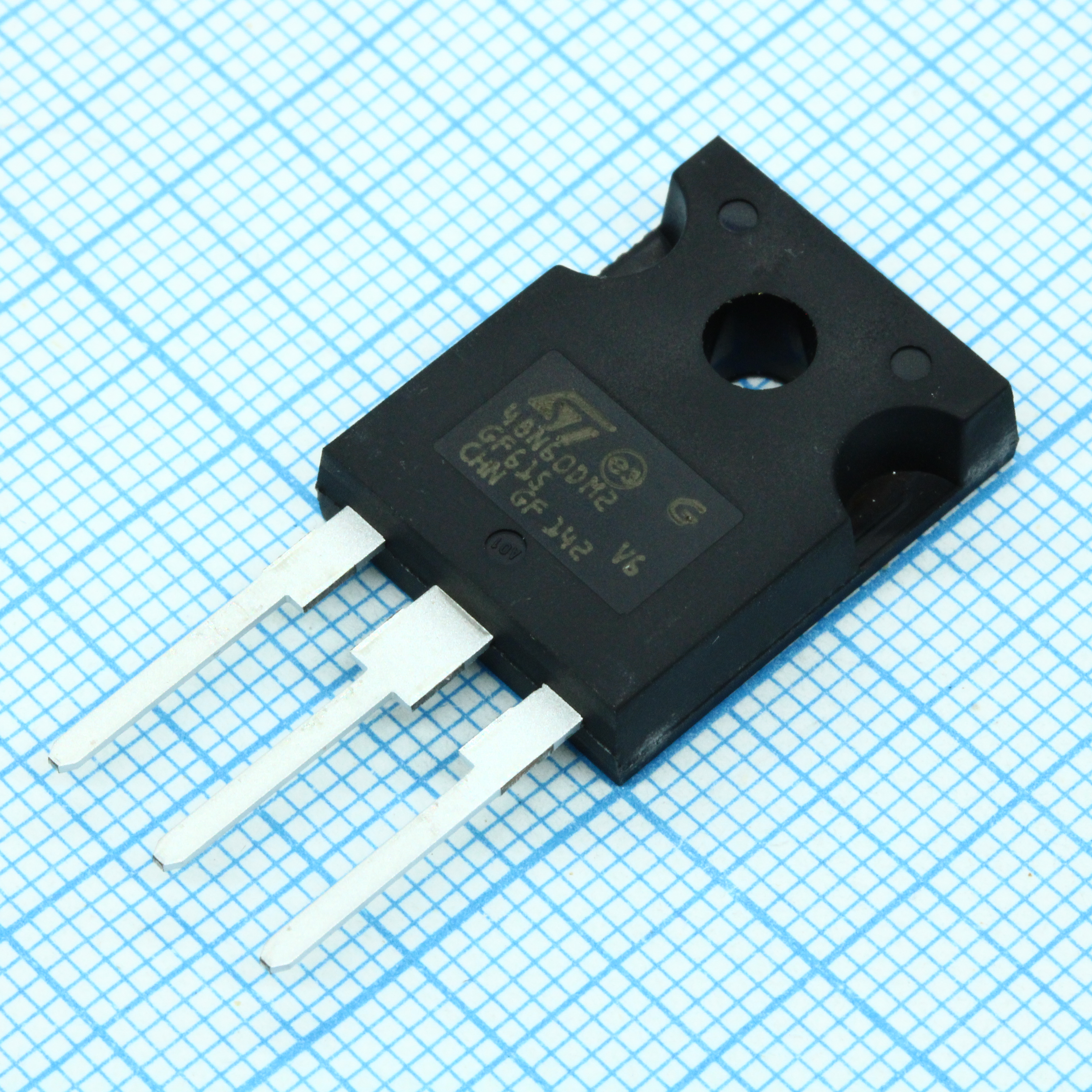 Фото STW48N60DM2 ST Microelectronics — STW48N60DM2 — Одиночные MOSFET транзисторы — ST Microelectronics