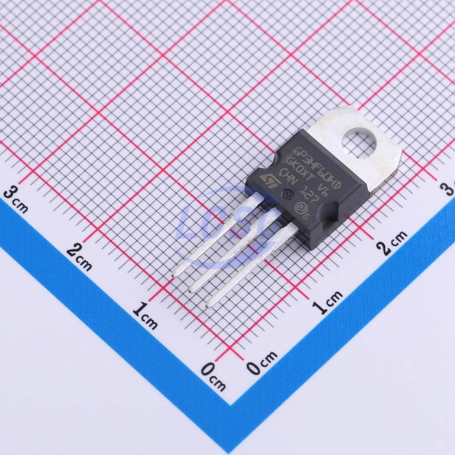 Фото STGP3HF60HD ST Microelectronics — STGP3HF60HD — Одиночные IGBT транзисторы — ST Microelectronics
