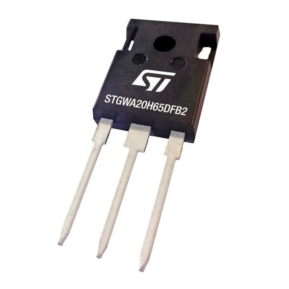 Фото STGWA20H65DFB2 ST Microelectronics — STGWA20H65DFB2 — Одиночные IGBT транзисторы — ST Microelectronics