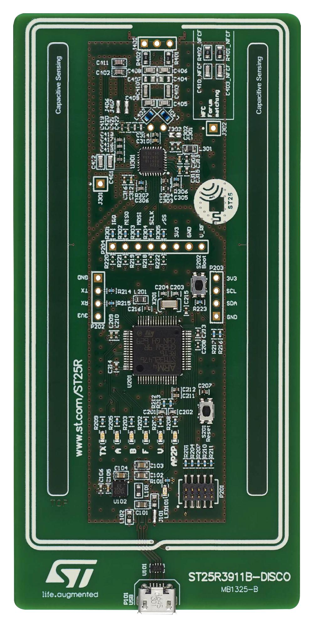 Фото ST25R3911B-DISCO ST Microelectronics — ST25R3911B-DISCO — Оценочные и отладочные платы — ST Microelectronics
