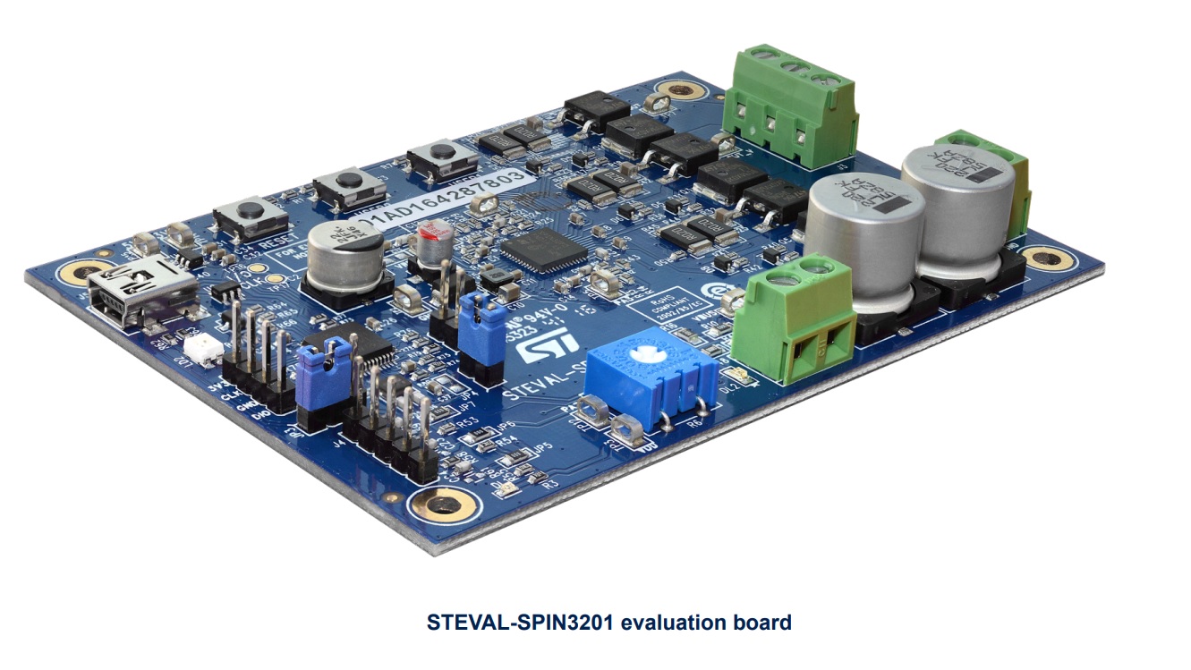 Фото STEVAL-SPIN3201 ST Microelectronics — STEVAL-SPIN3201 — Оценочные и отладочные платы — ST Microelectronics