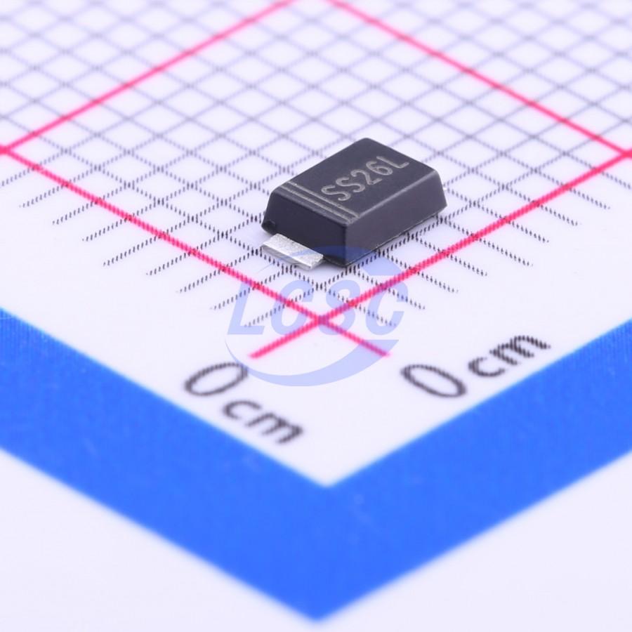 Фото Шоттки  60В  2.0А ON Semiconductor — SS26FL — Одиночные диоды Шоттки — ON Semiconductor