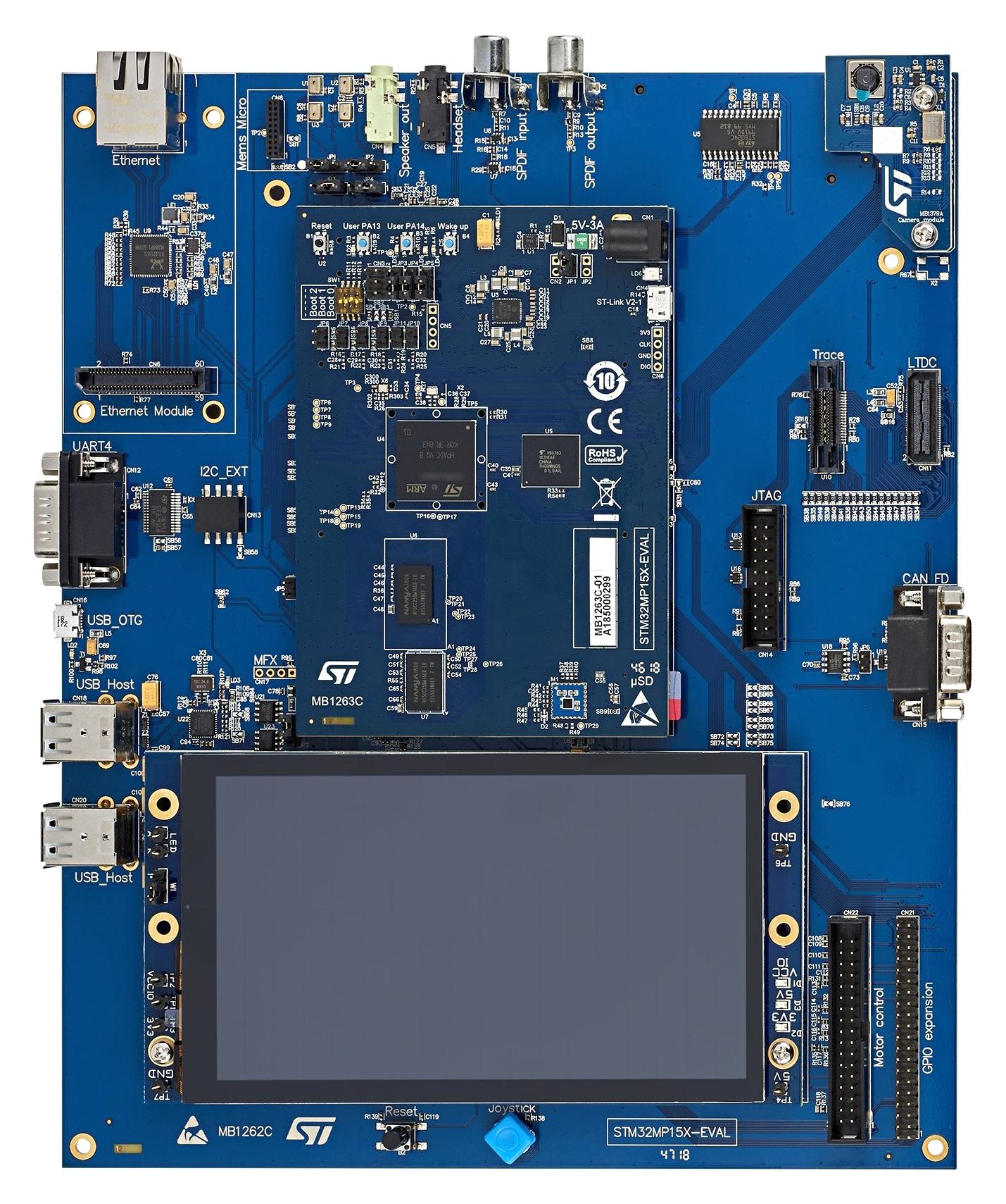 Фото STM32MP157F-EV1 ST Microelectronics — STM32MP157F-EV1 — Заказные позиции — ST Microelectronics