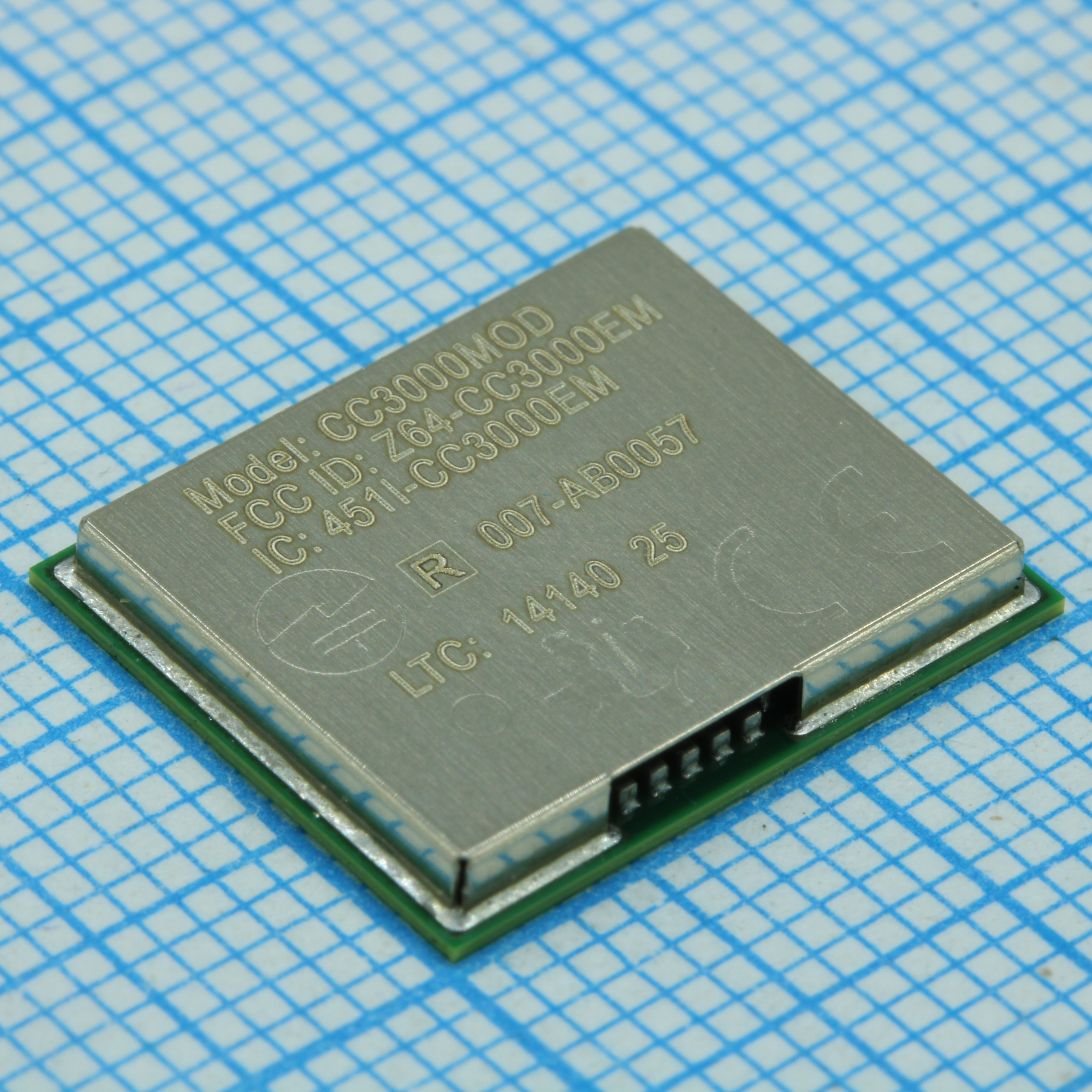 Фото CC3000MOD Texas Instruments — CC3000MOD — Модули Wi-Fi 2.4GHz/5GHz — Texas Instruments