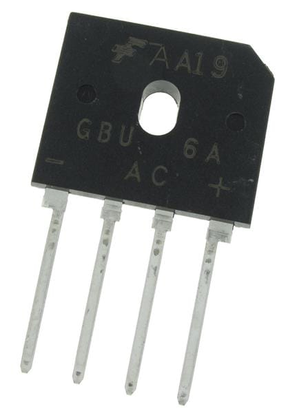 Фото GBU6A ON Semiconductor — GBU6A — Заказные позиции — ON Semiconductor