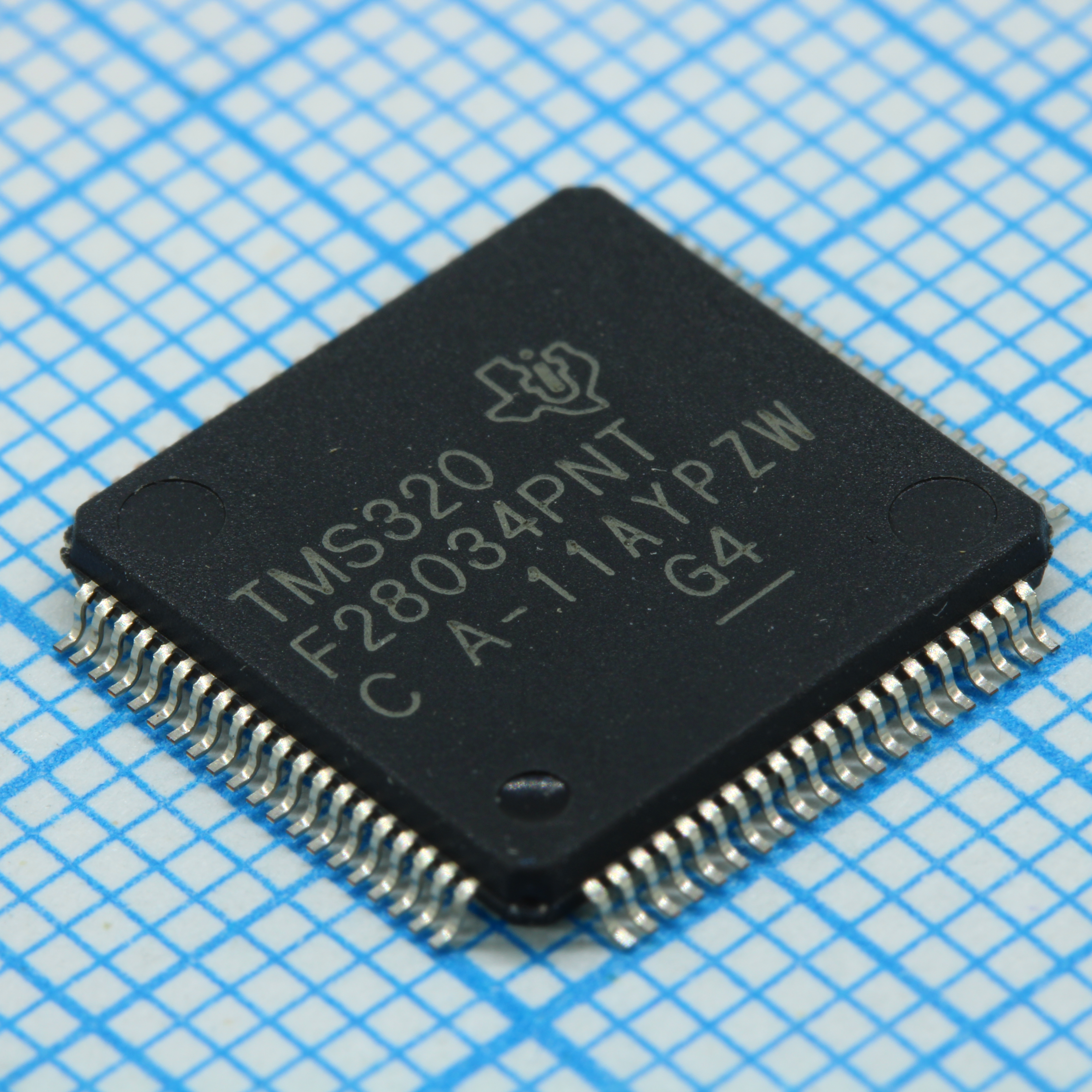 Фото TMS320F28034PNT Texas Instruments — TMS320F28034PNT — Сигнальные процессоры Texas Instruments — Texas Instruments