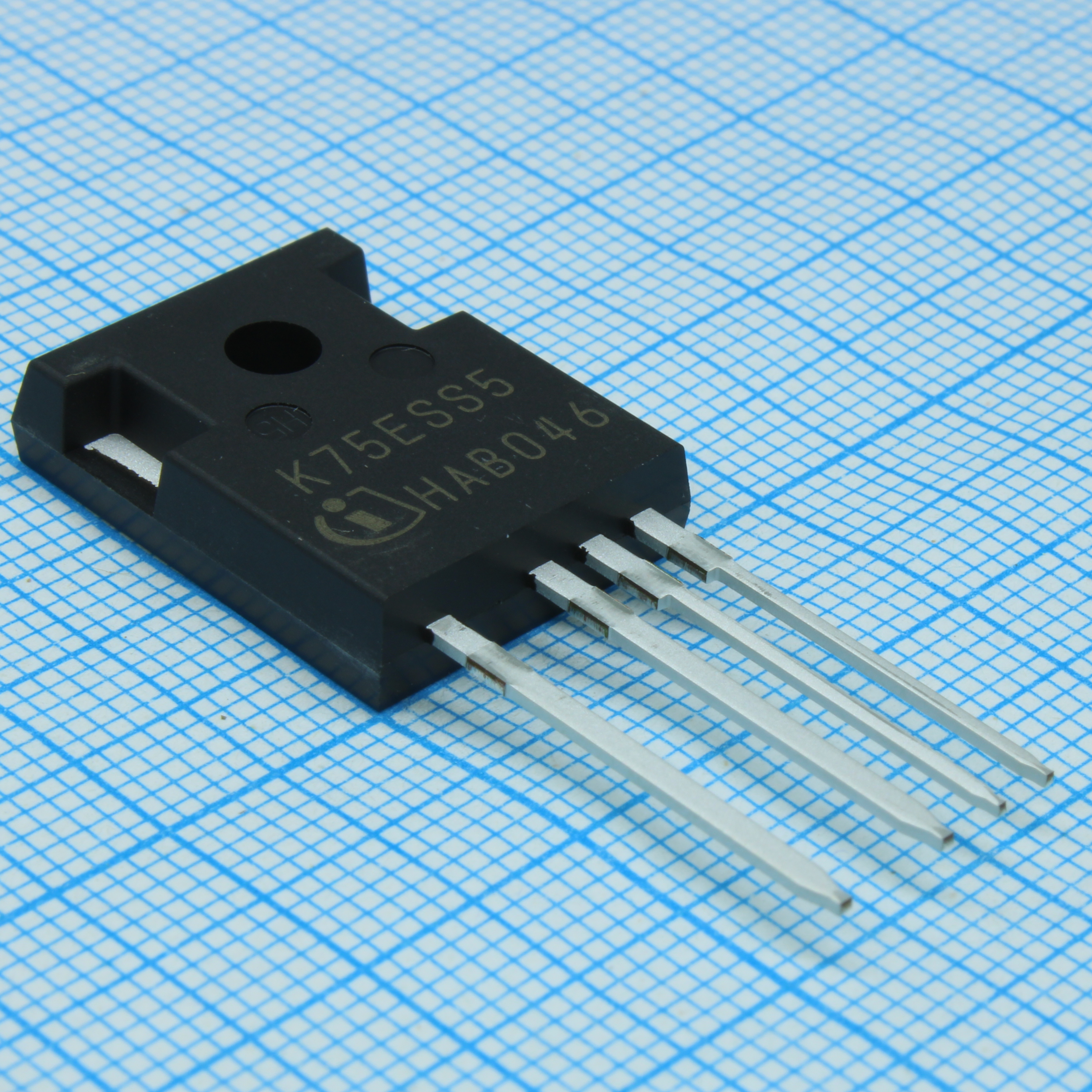 Фото IKZA75N65SS5XKSA1 Infineon Technologies — IKZA75N65SS5XKSA1 — Одиночные IGBT транзисторы — Infineon Technologies