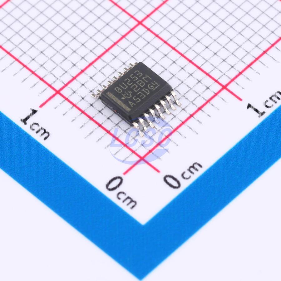 Фото SN74CB3Q3253DBQR Texas Instruments — SN74CB3Q3253DBQR — Микросхемы ТТЛ (серия 74) — Texas Instruments