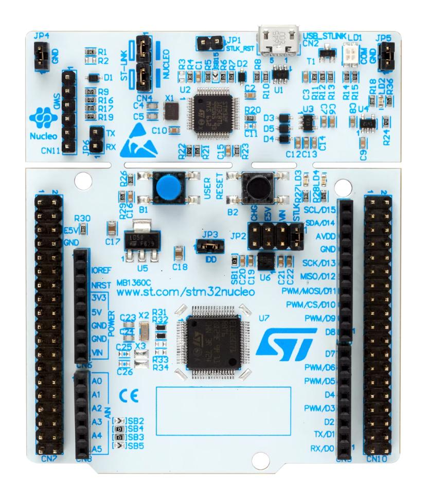 Фото NUCLEO-G070RB ST Microelectronics — NUCLEO-G0B1RE — Оценочные и отладочные платы — ST Microelectronics