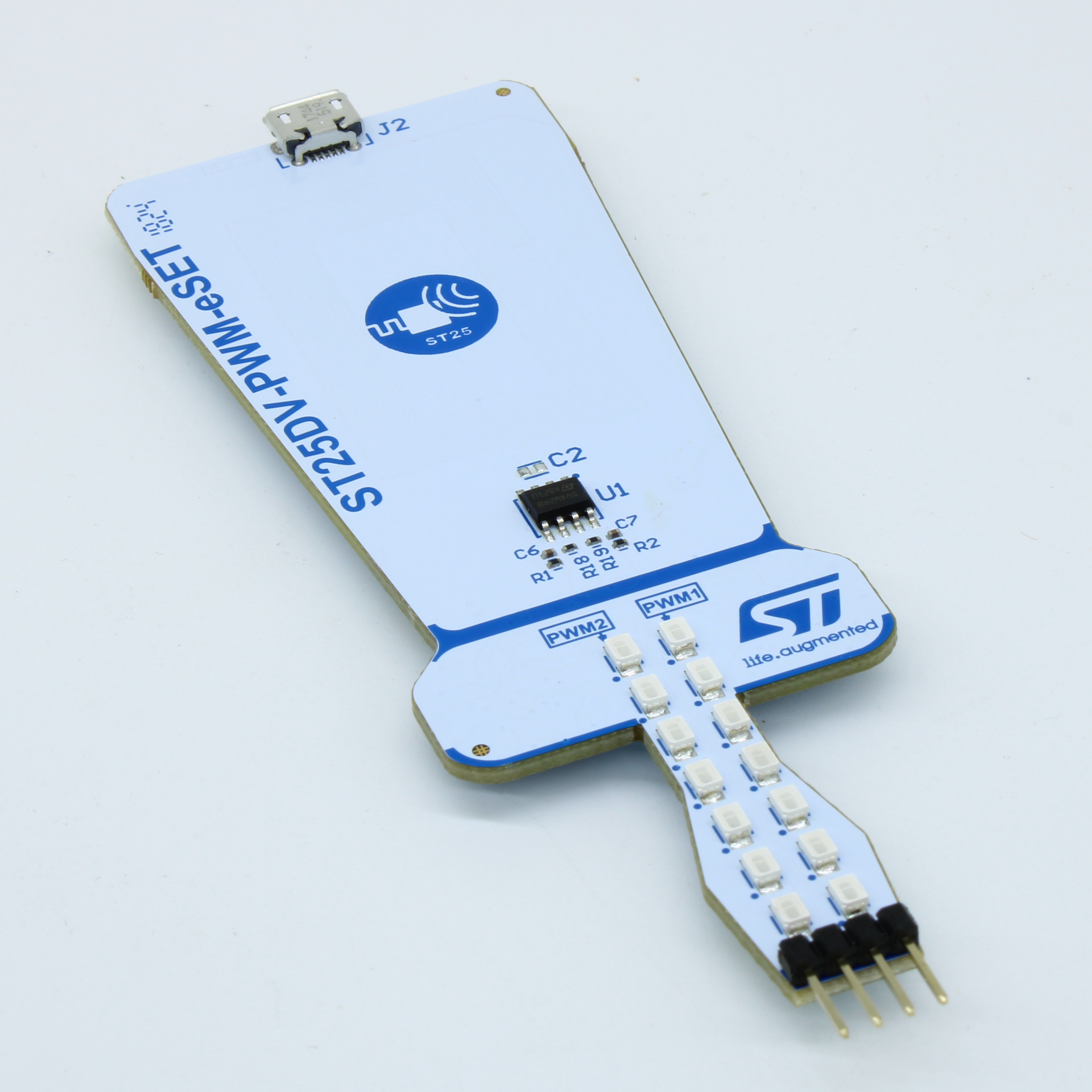 Фото ST25R3911B-AQFT ST Microelectronics — ST25DV-PWM-eSET — Оценочные и отладочные платы — ST Microelectronics