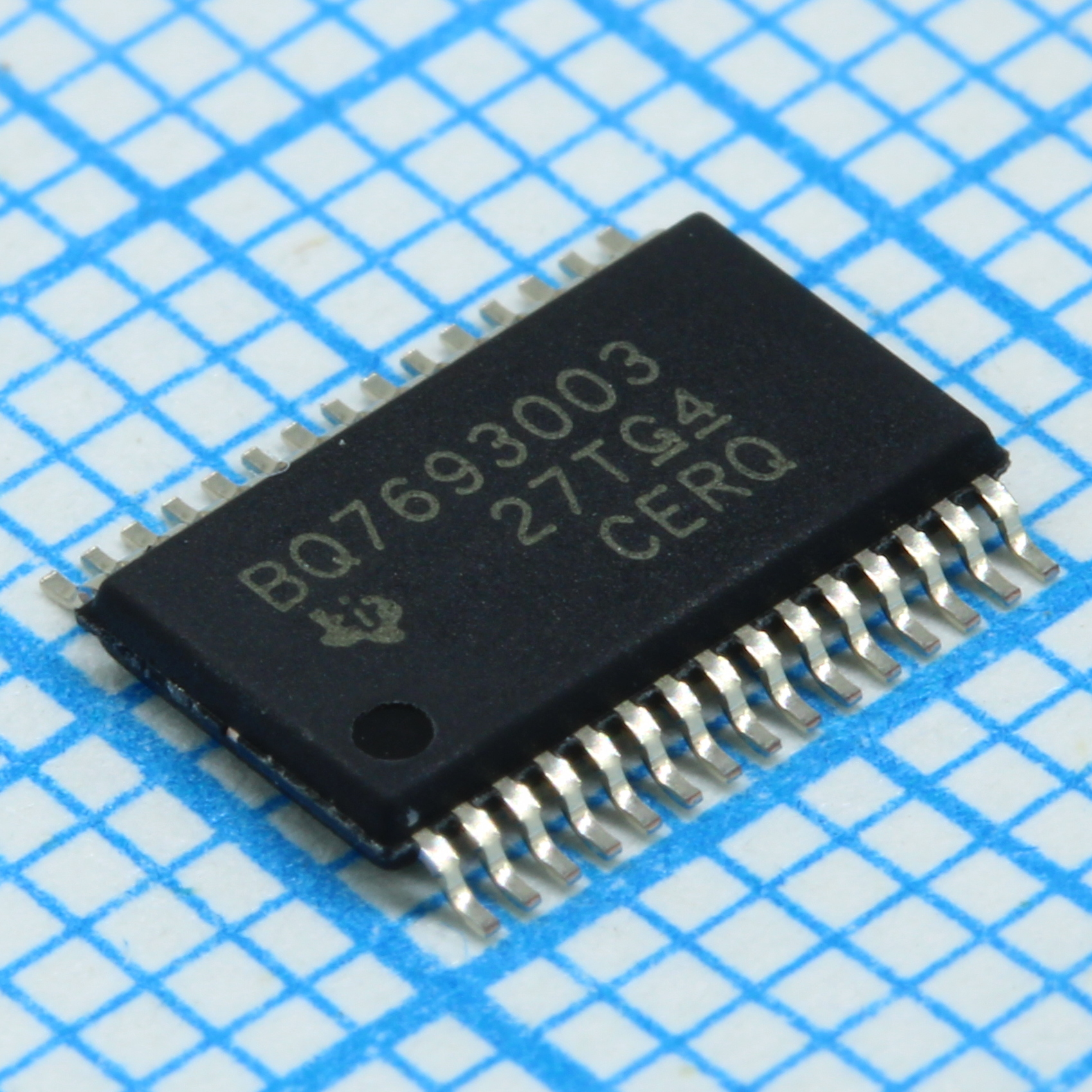 Фото BQ7693003DBTR Texas Instruments — BQ7693003DBTR — Контроллеры заряда батарей — Texas Instruments
