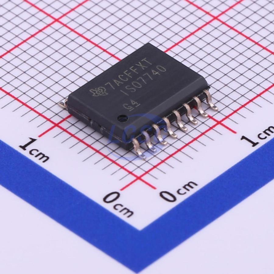 Фото ISO7740DWR Texas Instruments — ISO7740DWR — Цифровые изоляторы — Texas Instruments