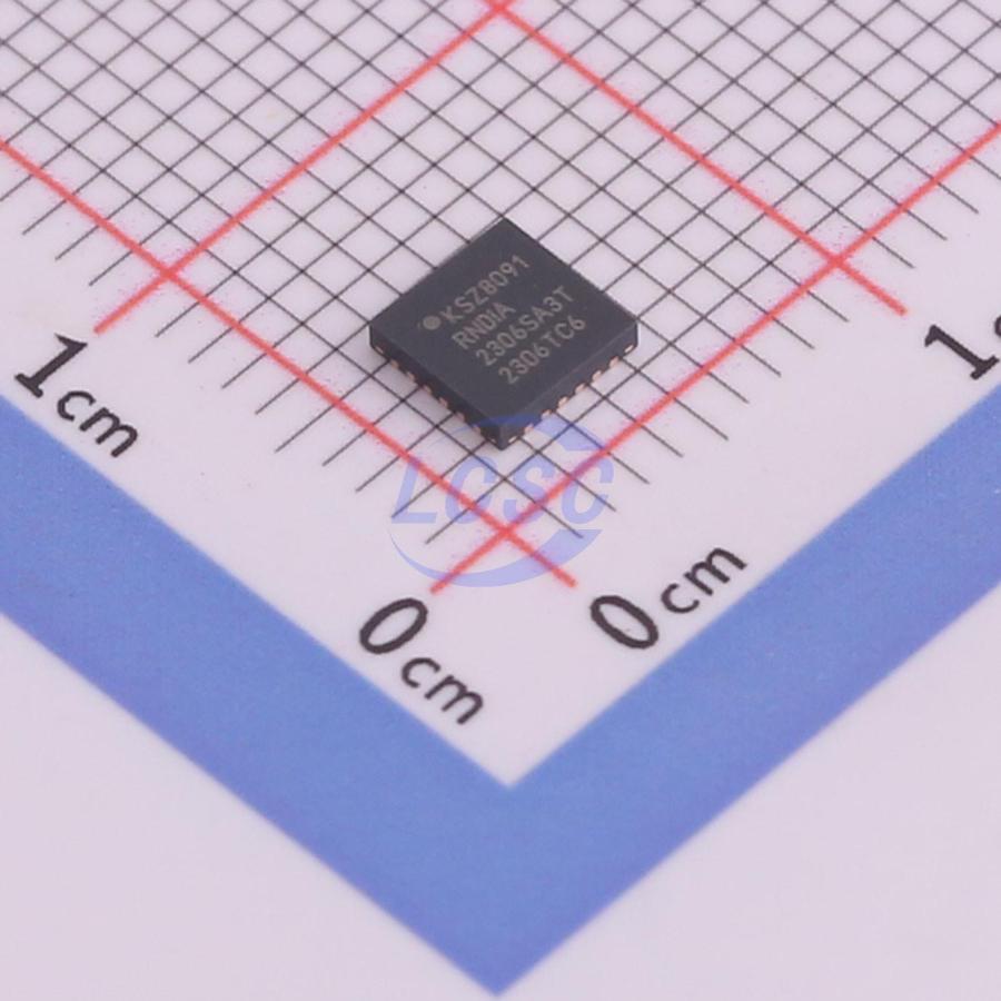 Фото KSZ8091RNDIA-TR Microchip Technology Inc. — KSZ8091RNDIA-TR — Телекоммуникационные интерфейсы — Microchip Technology Inc.