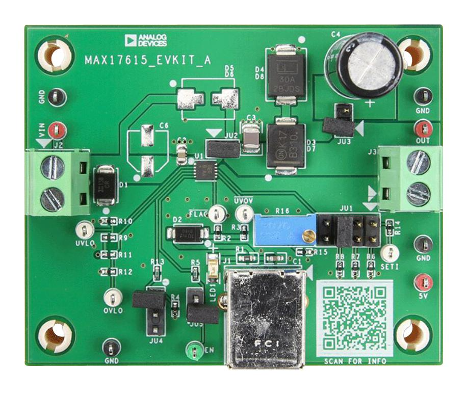 Фото MAX17615EVKIT# Analog Devices, Inc. — MAX17615EVKIT# — Разное — Analog Devices, Inc.